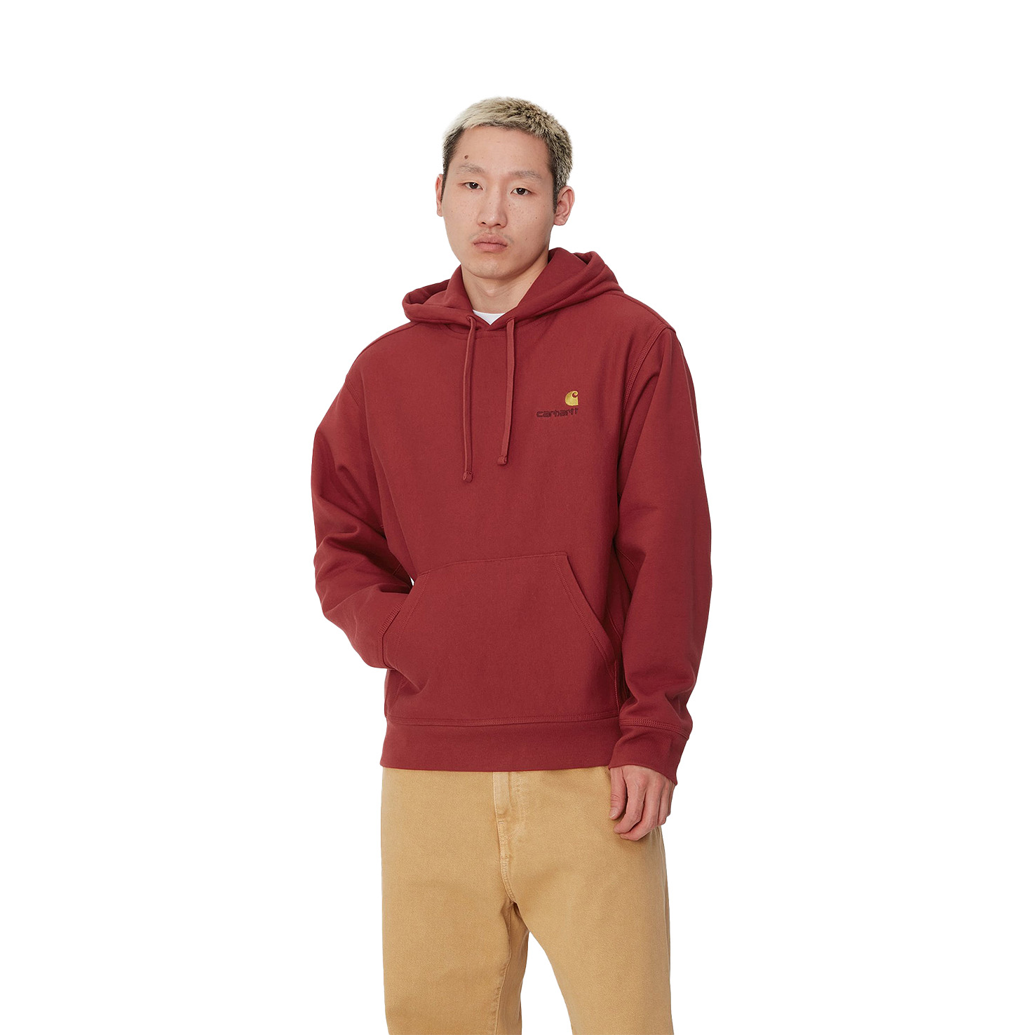 Hooded American Script Sweat, Бордовый
Hooded American Script Sweat, Бордовый