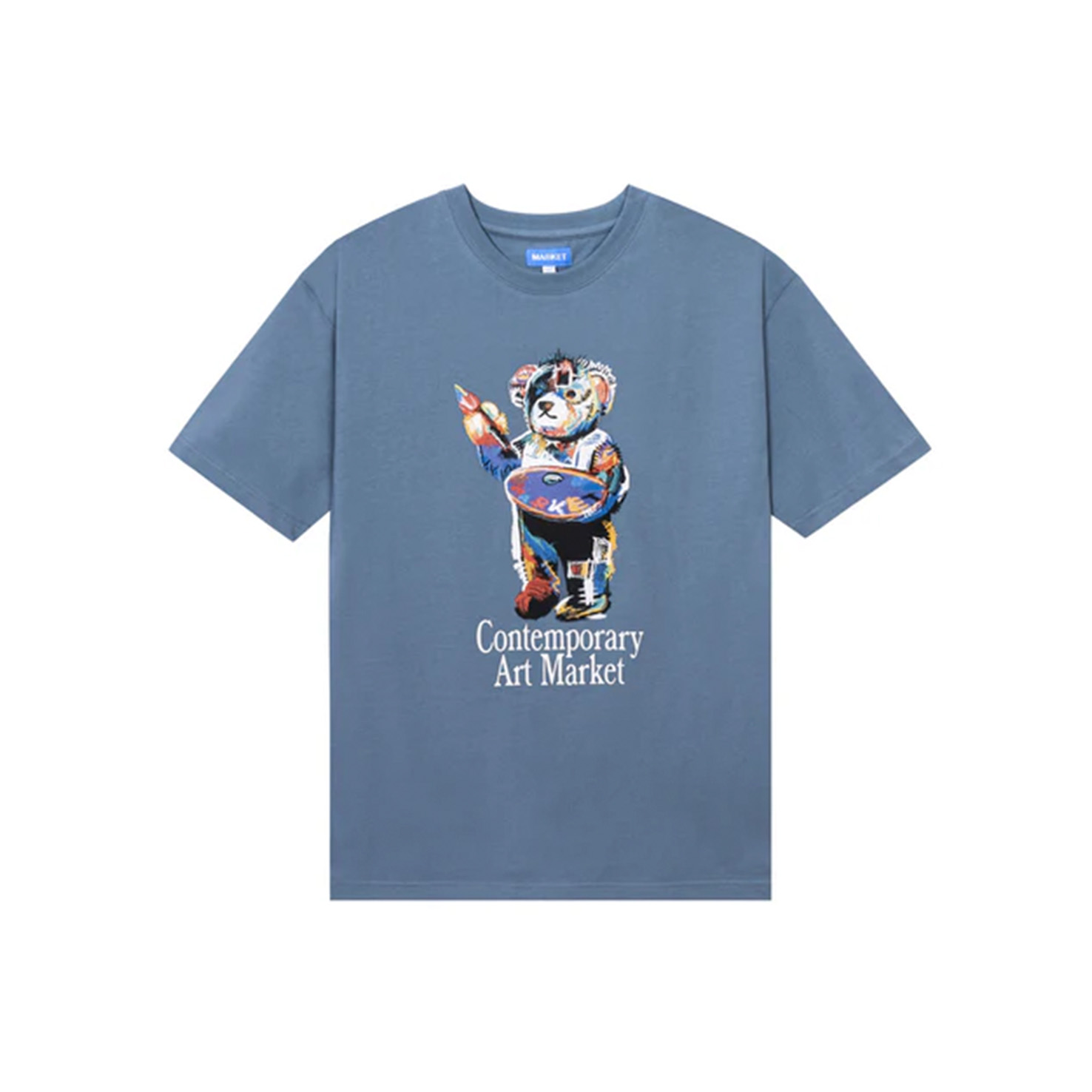 Art Market Bear T-Shirt, Синий
Art Market Bear T-Shirt, Синий