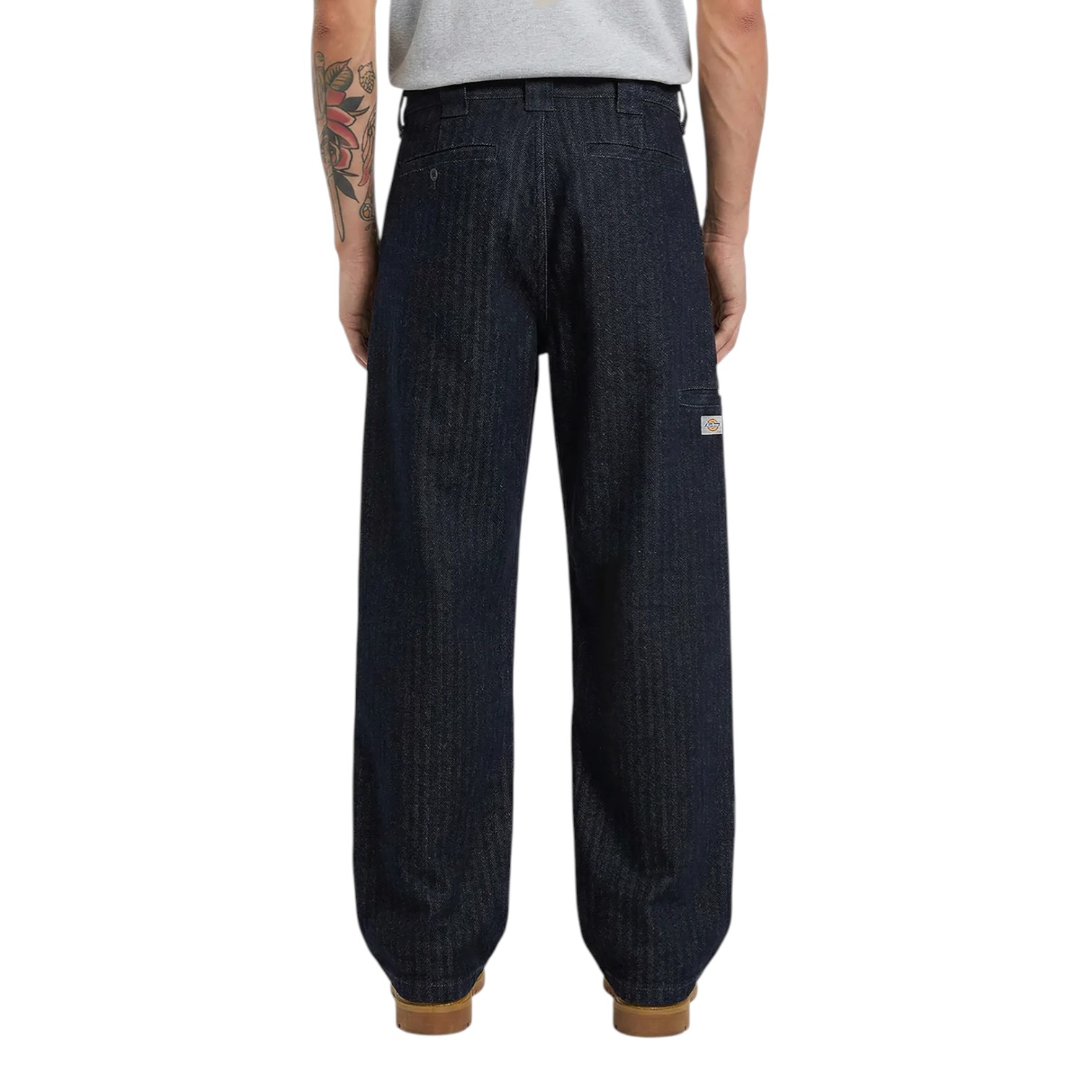 SELVEDGE HERRINGBONE DENIM WORK PANT 2