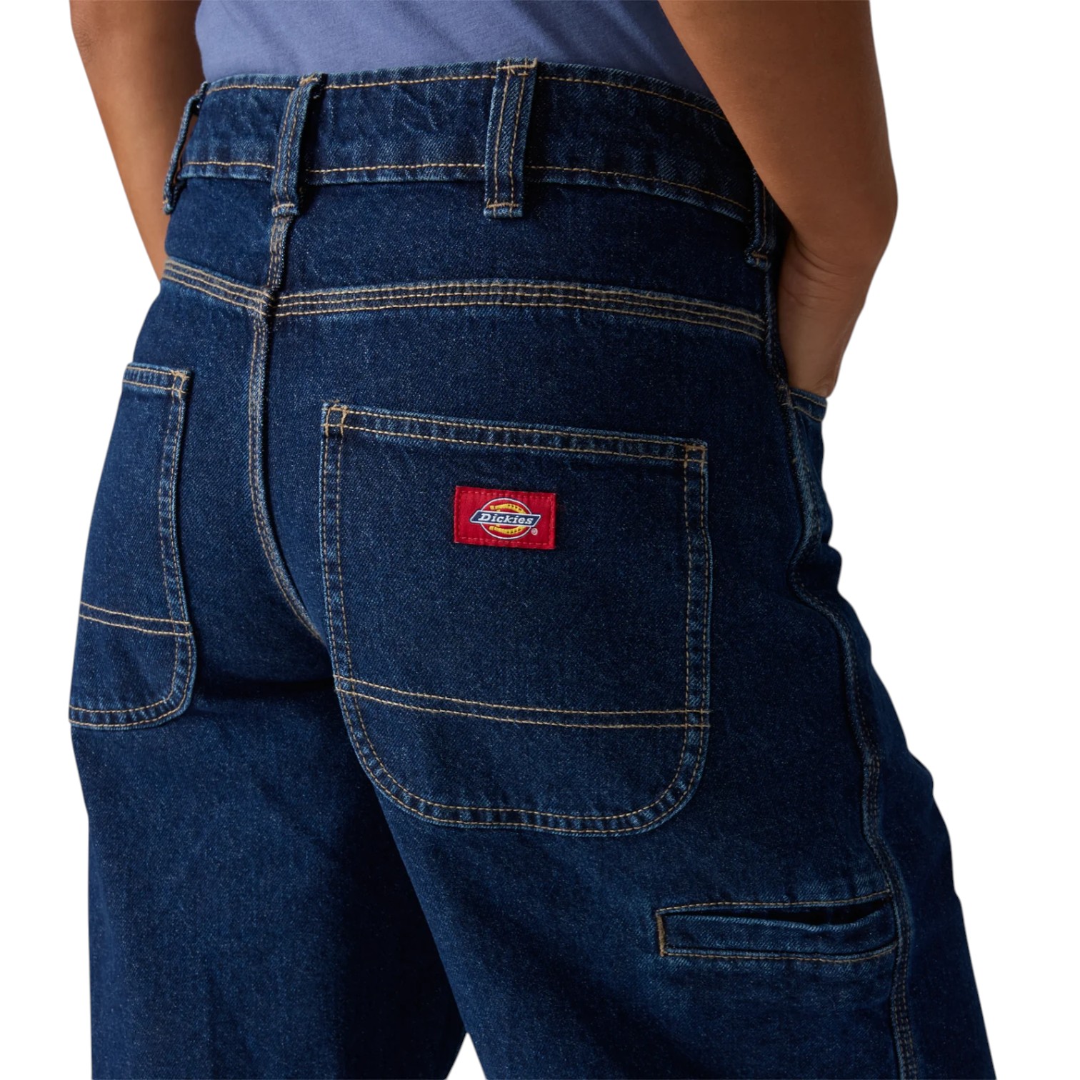 LOOSE TAPERED WORK JEANS W 4