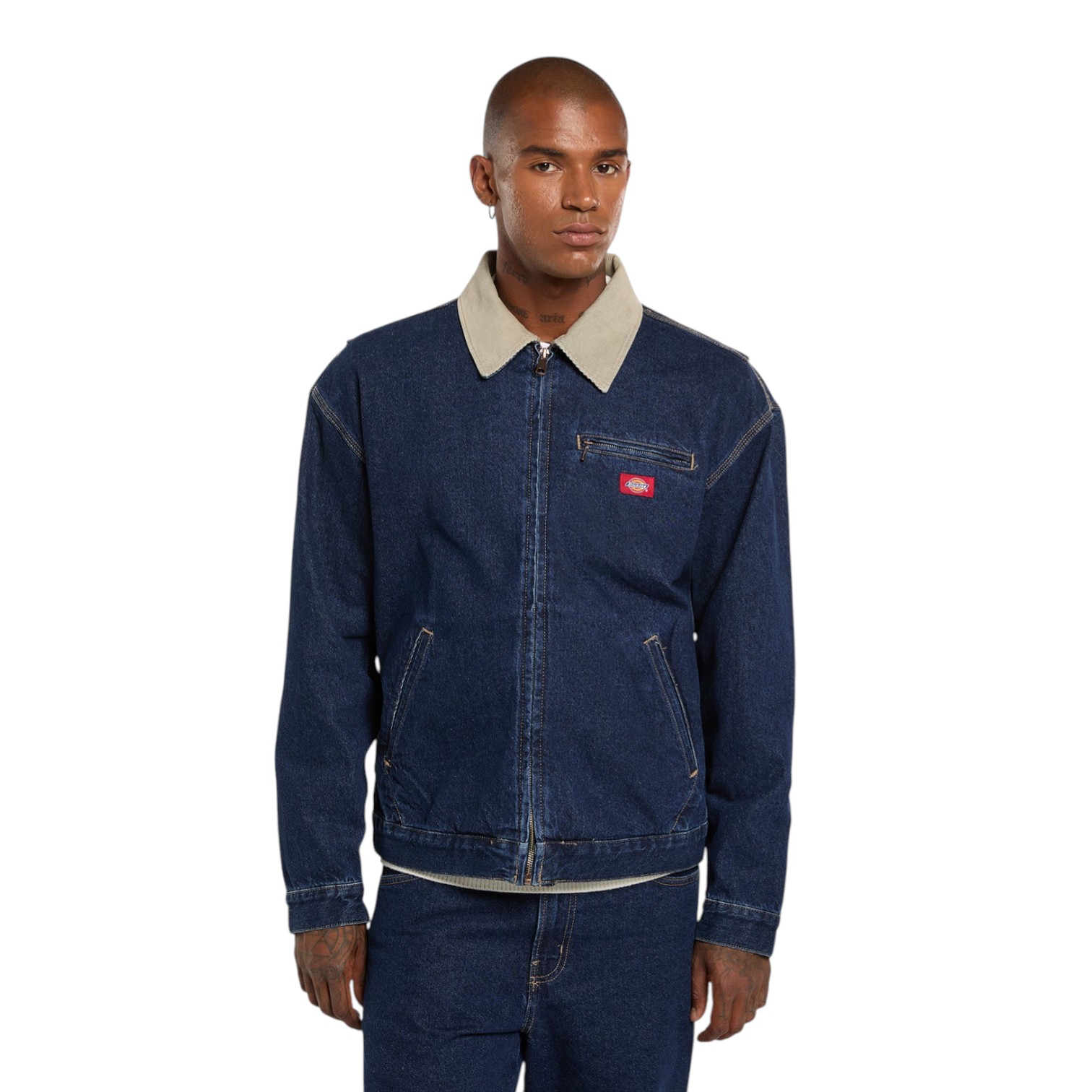 DENIM PAINTER JACKET
