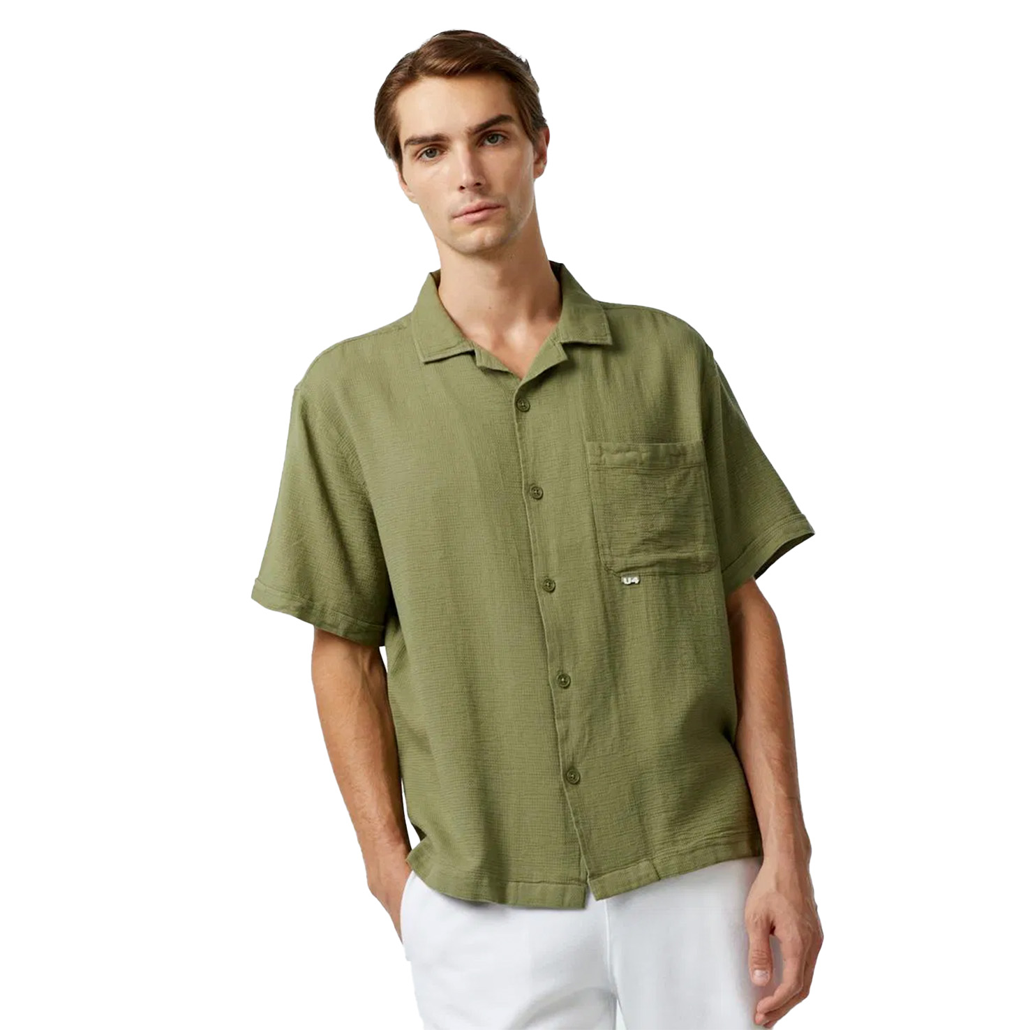 

OVERSIZE SHIRT, Хаки