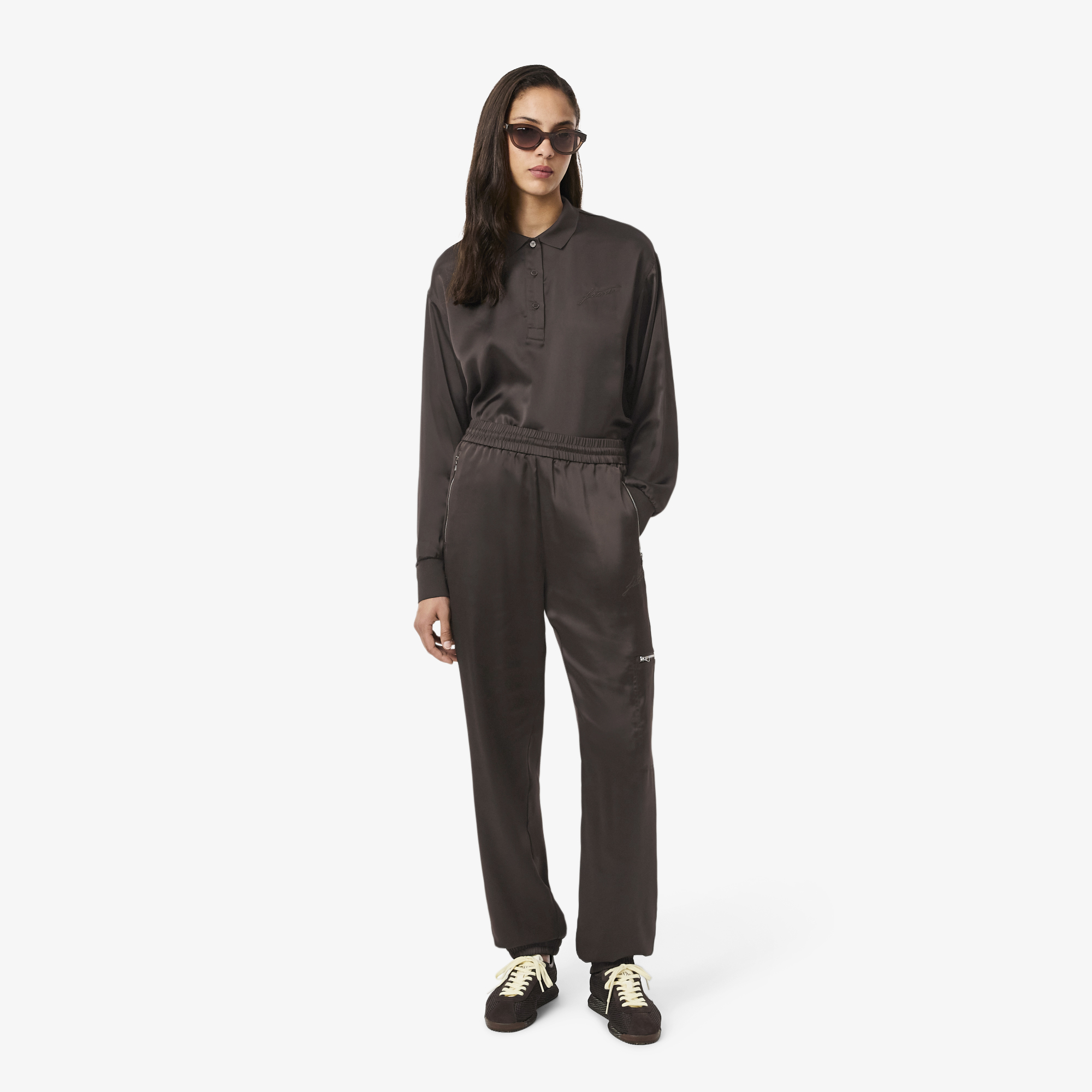 Женские брюки Lacoste оверсайз