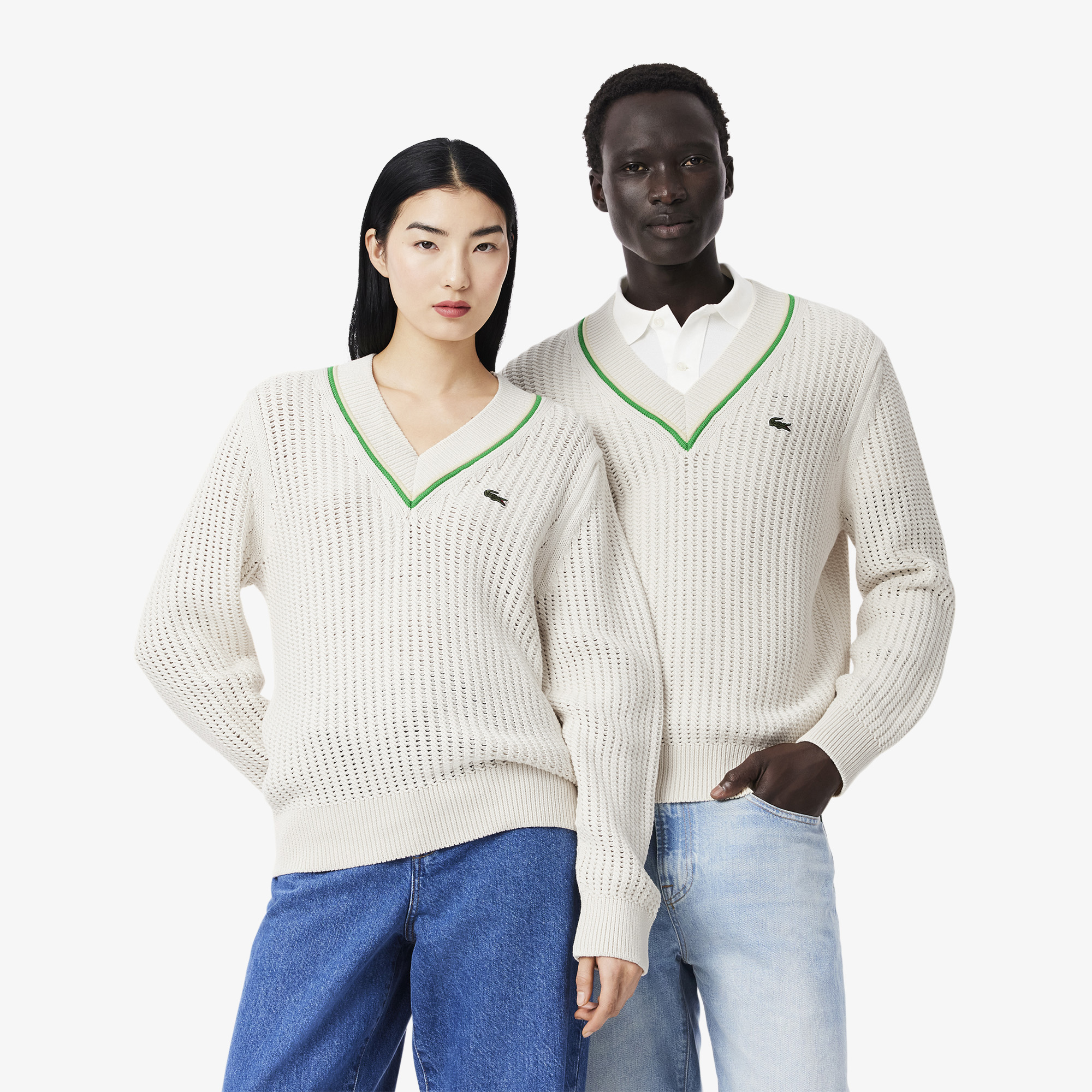 Свитер Lacoste унисекс из органического хлопка