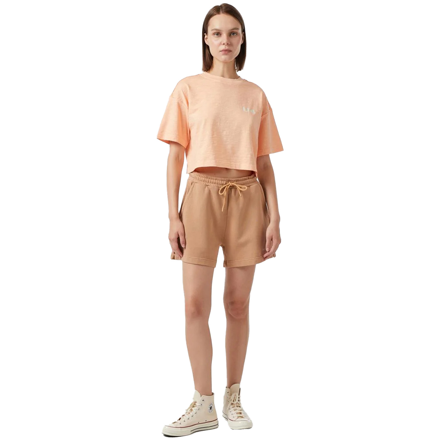 BIG LOGO W CROP TSHIRT