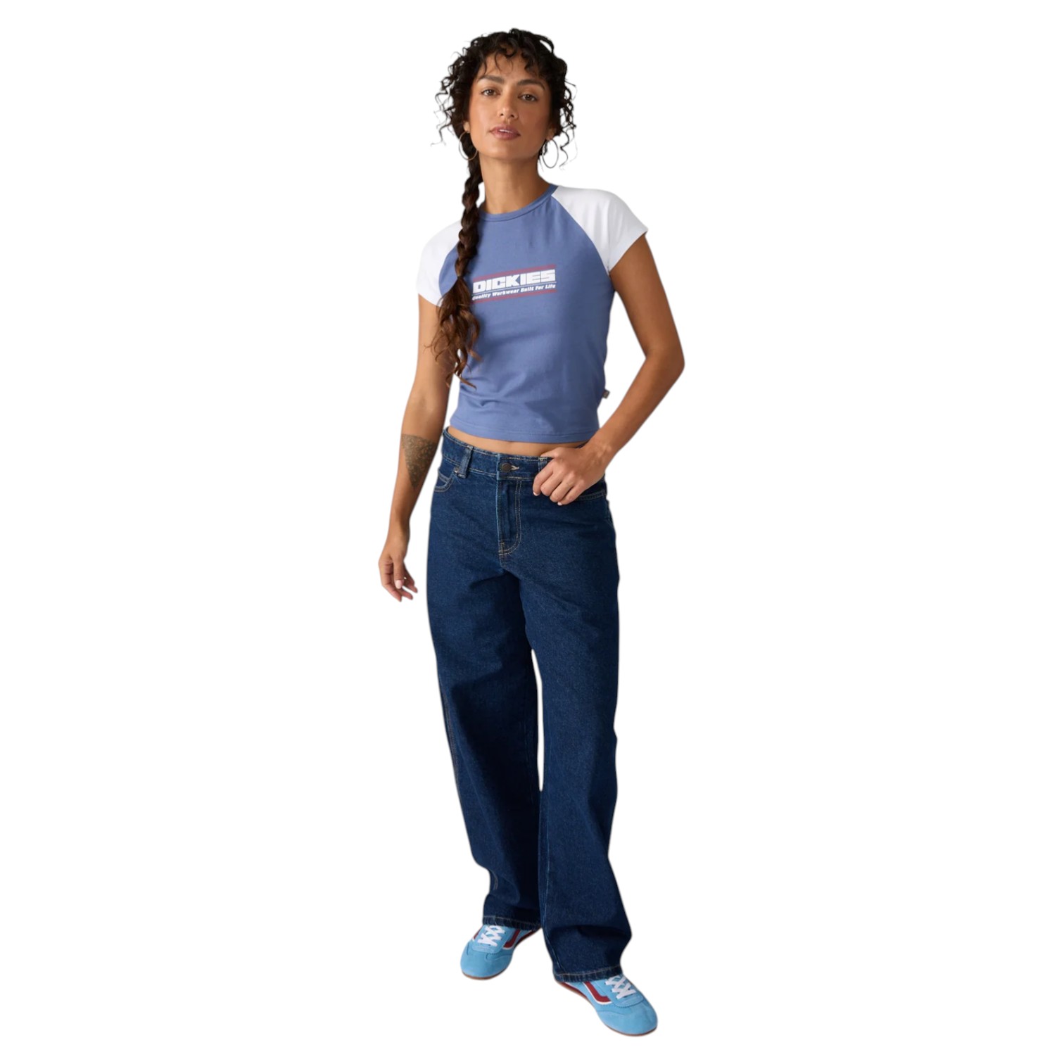 LOOSE TAPERED WORK JEANS W 5