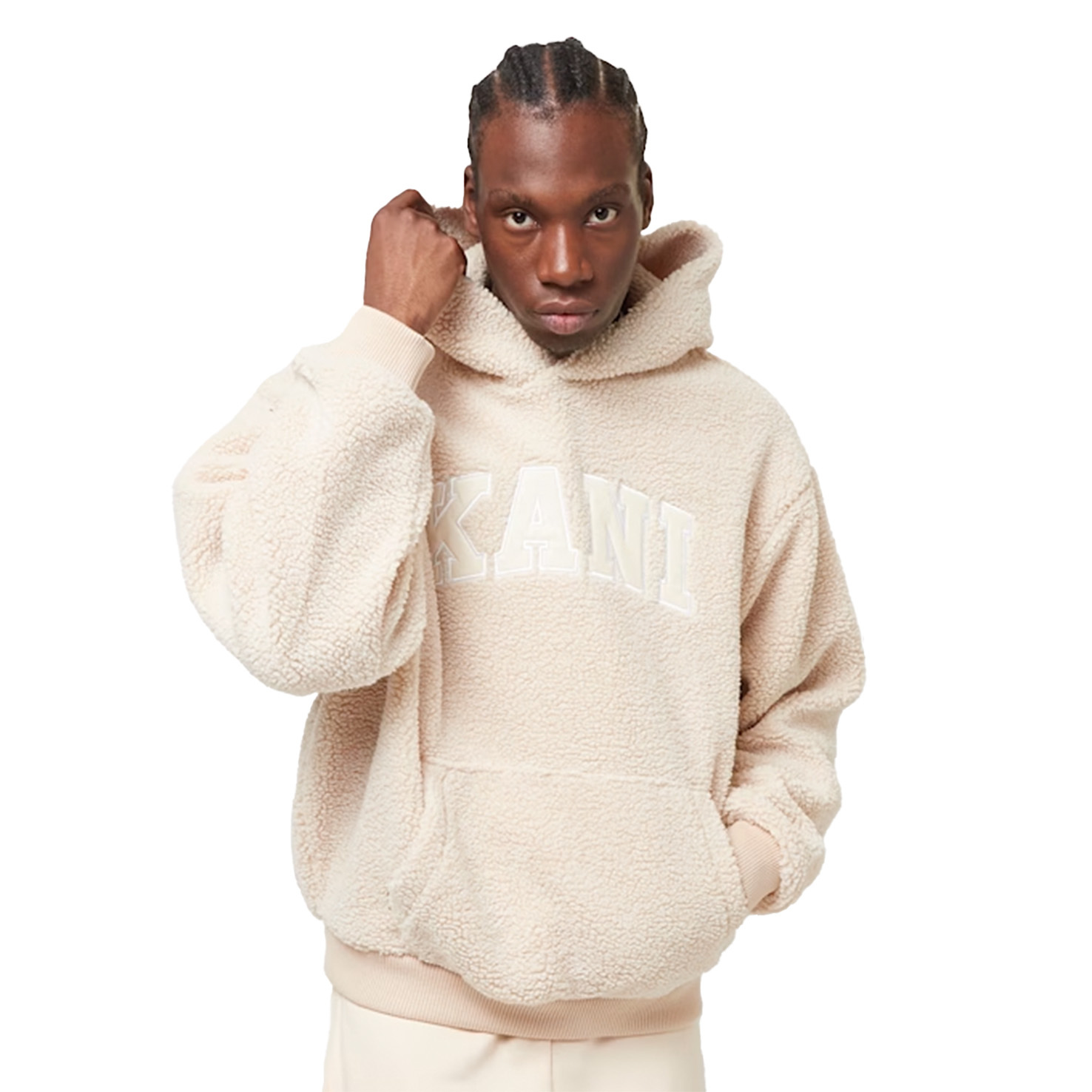 Serif Teddy Hoodie
