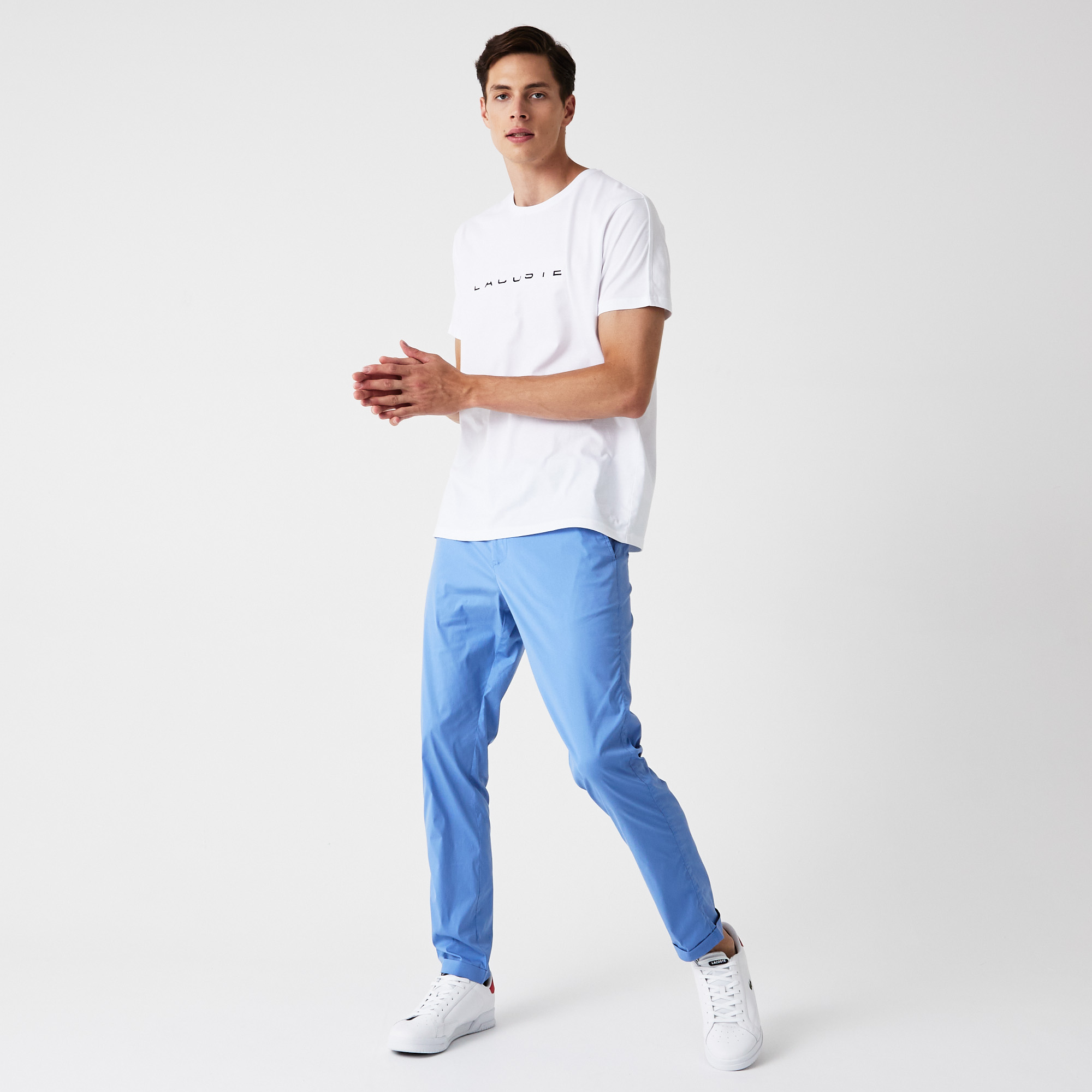 Мужские брюки Lacoste приталенного кроя