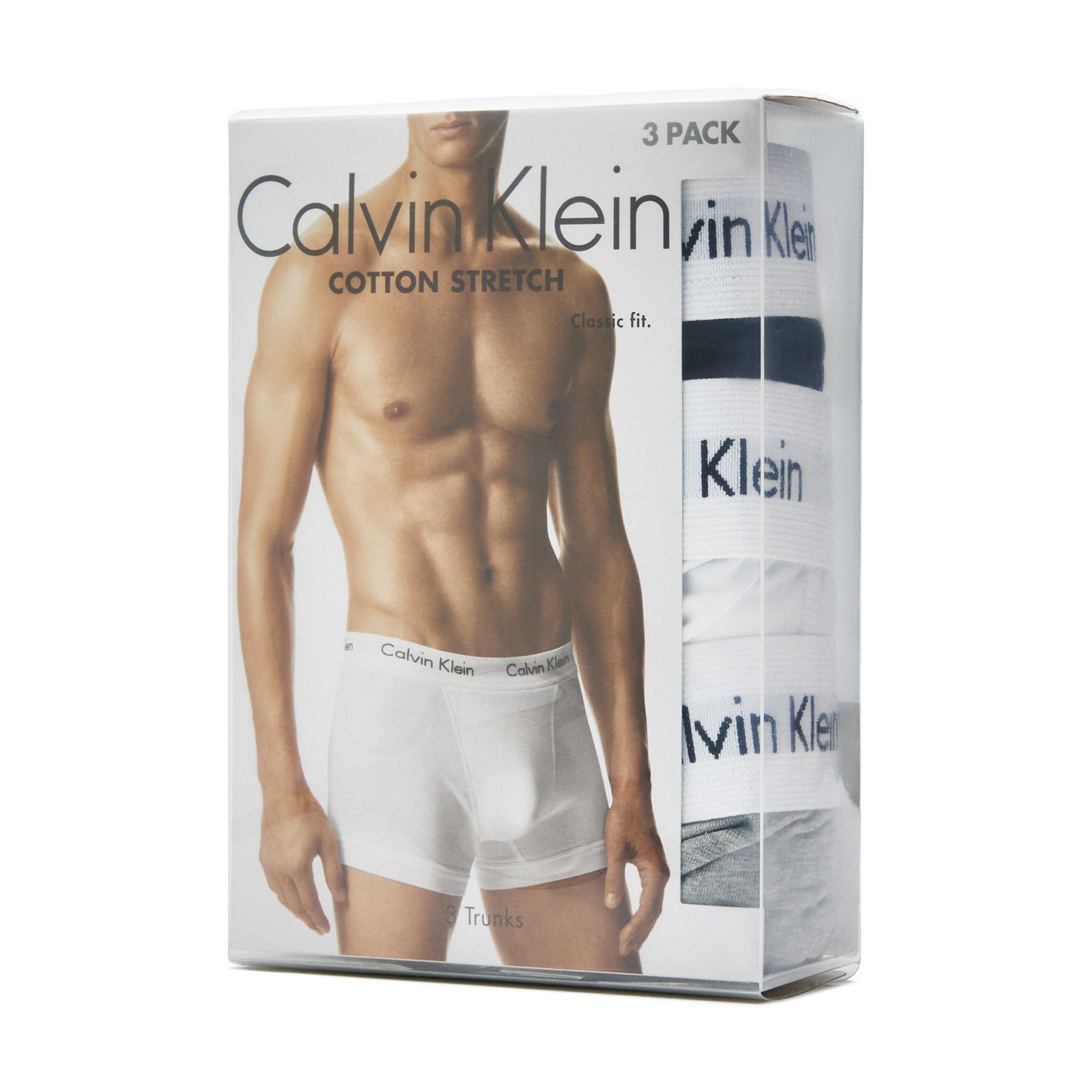 3 Pack Trunks  Cotton Stretch 5