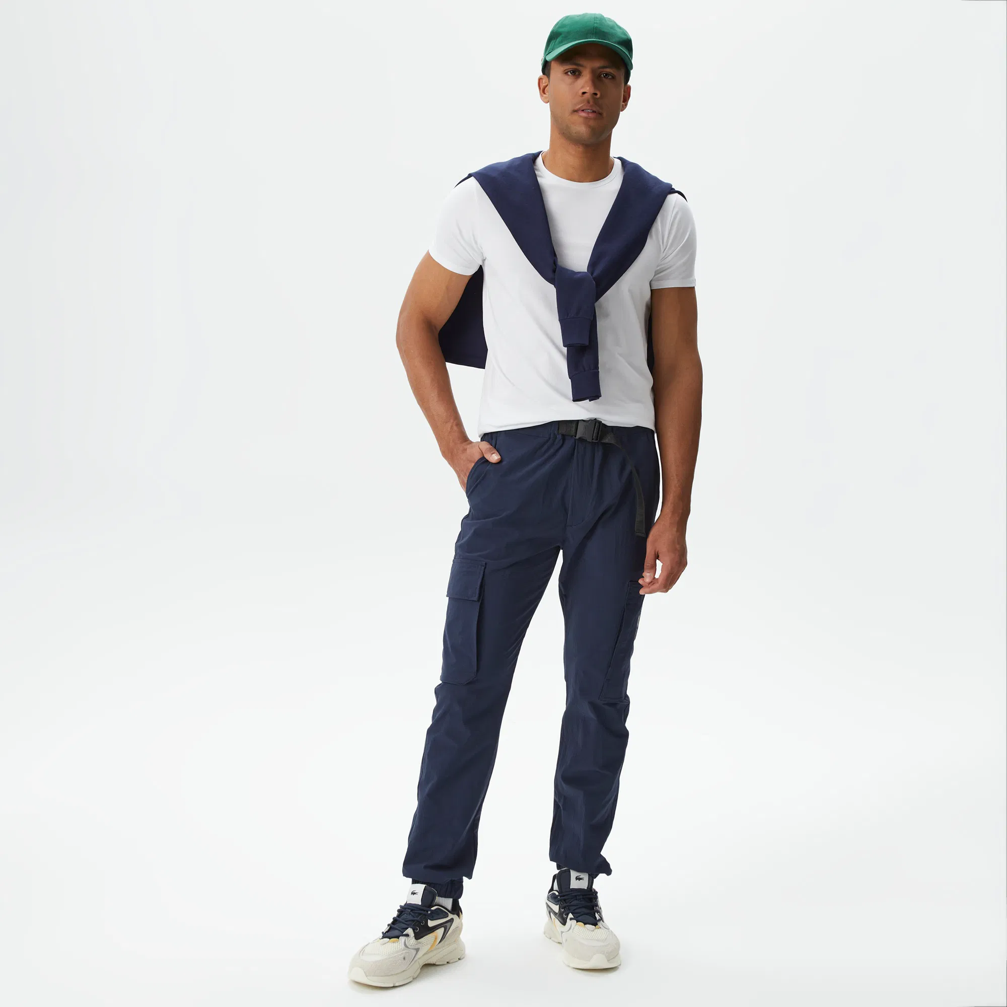Мужские брюки Lacoste приталенного кроя