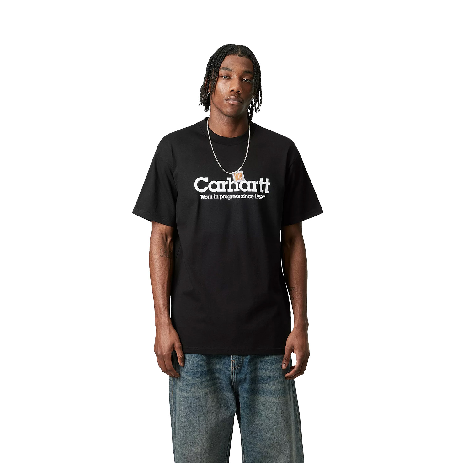 S/S Label Script T-SHIRT