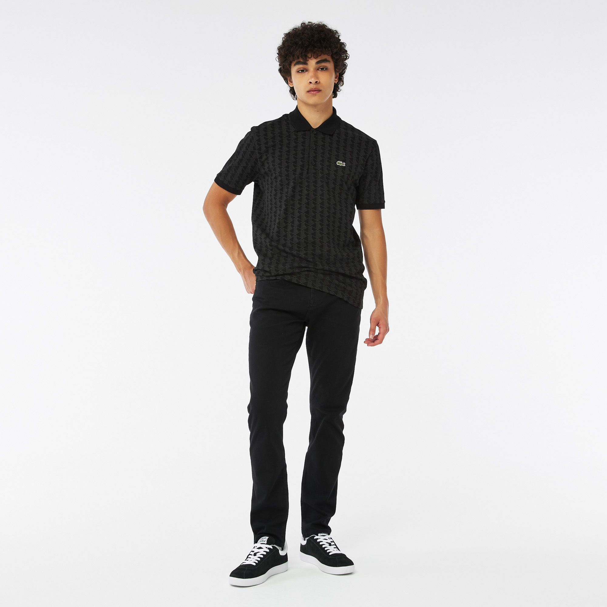 Мужские джинсы Lacoste приталенного кроя