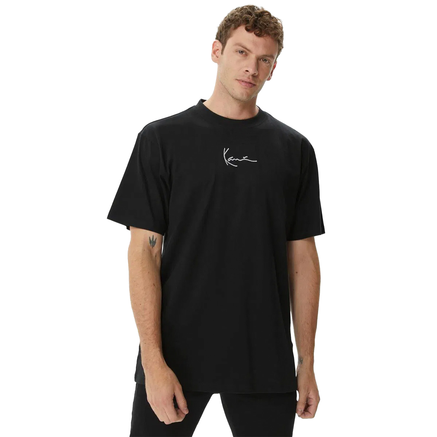 

SMALL SIGNATURE TEE, Черный