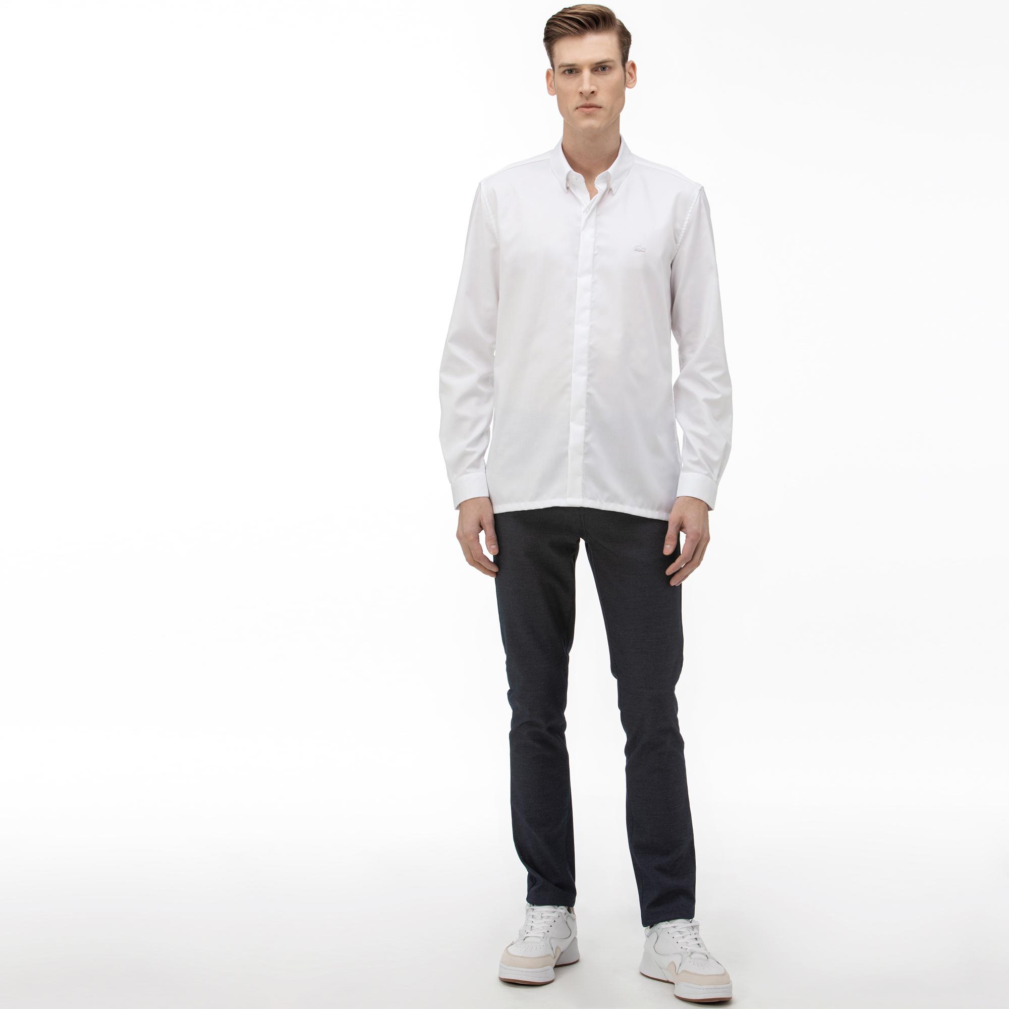 Мужские джинсы Lacoste приталенного кроя