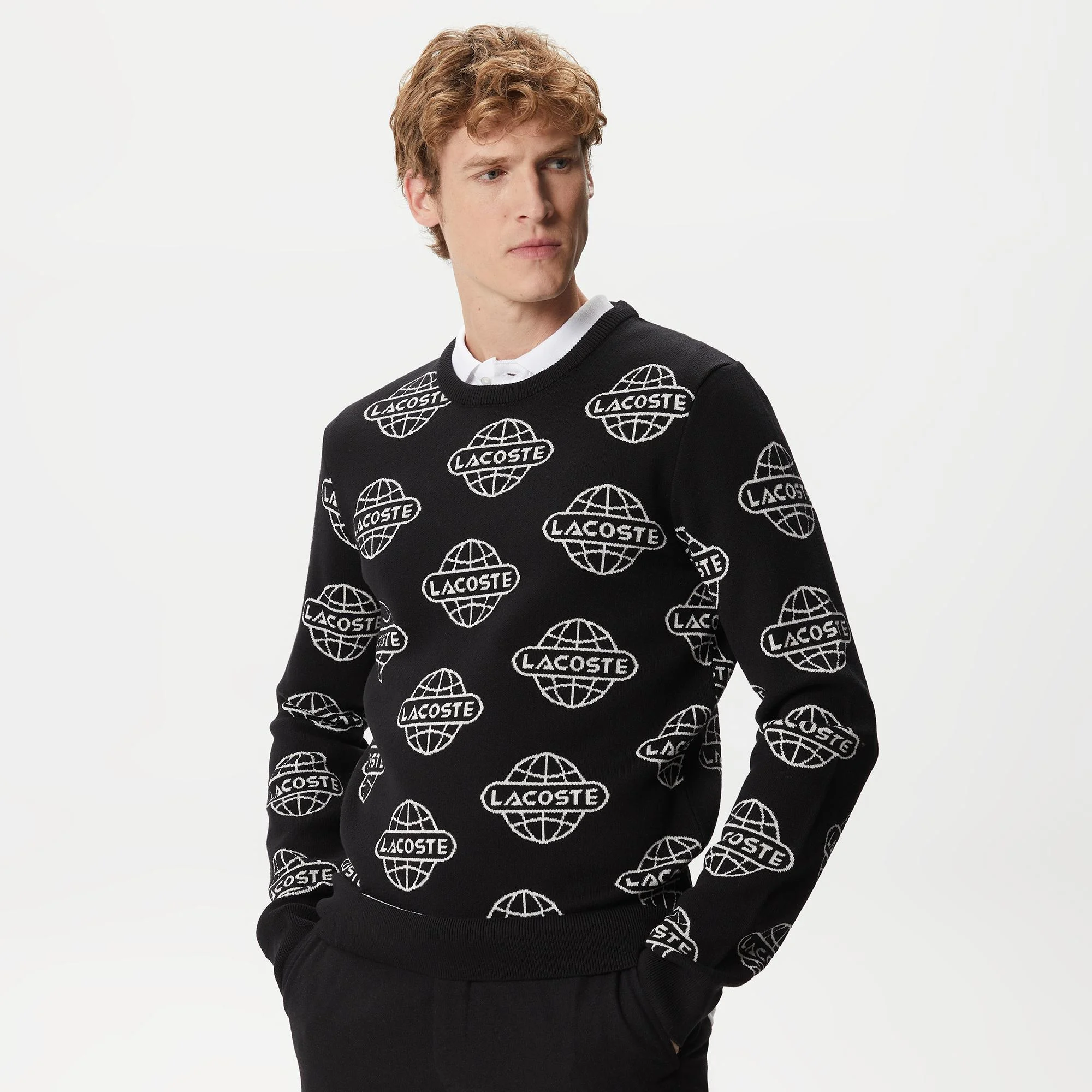 Мужской свитер Lacoste стандартного кроя