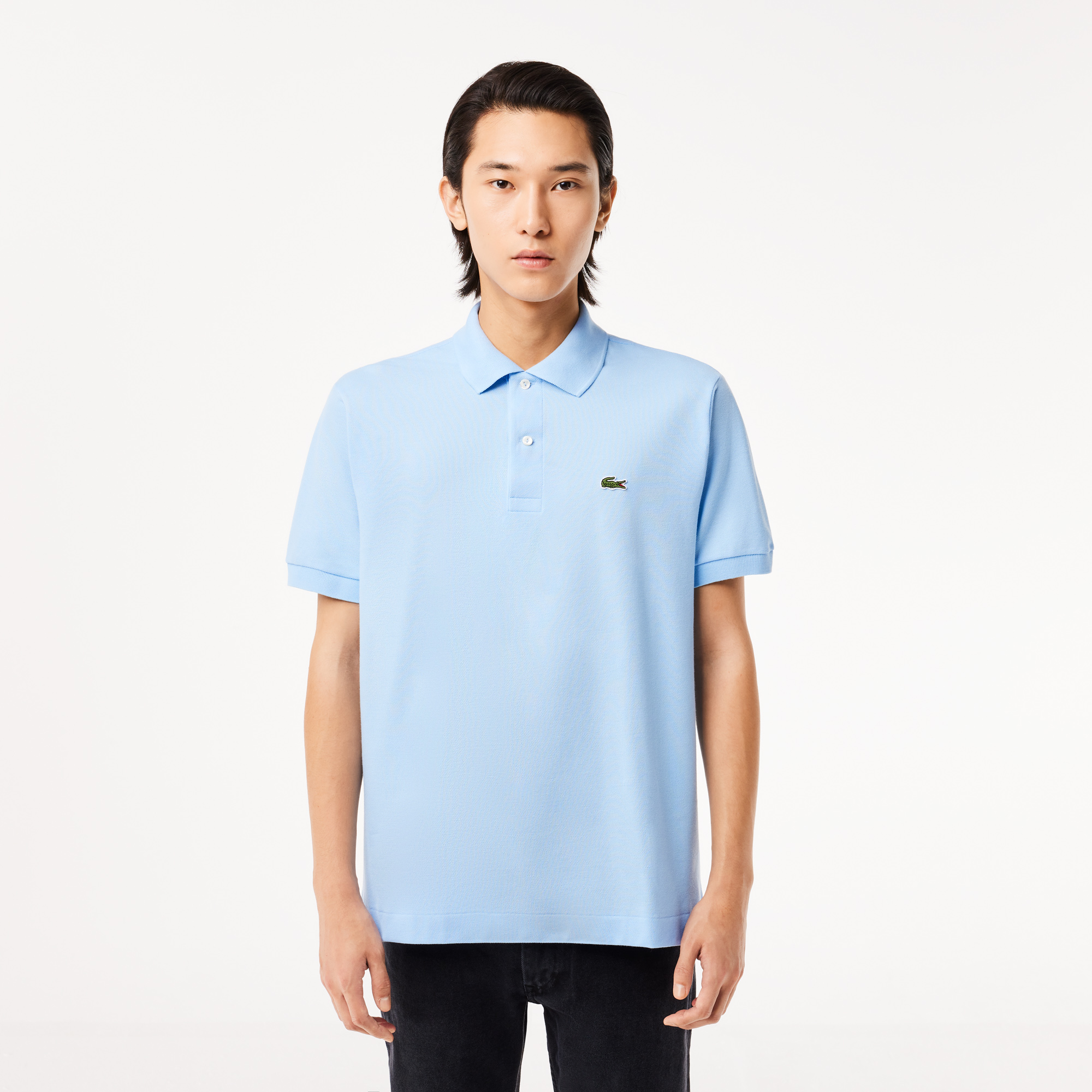 Мужское поло Lacoste L1212 классического кроя