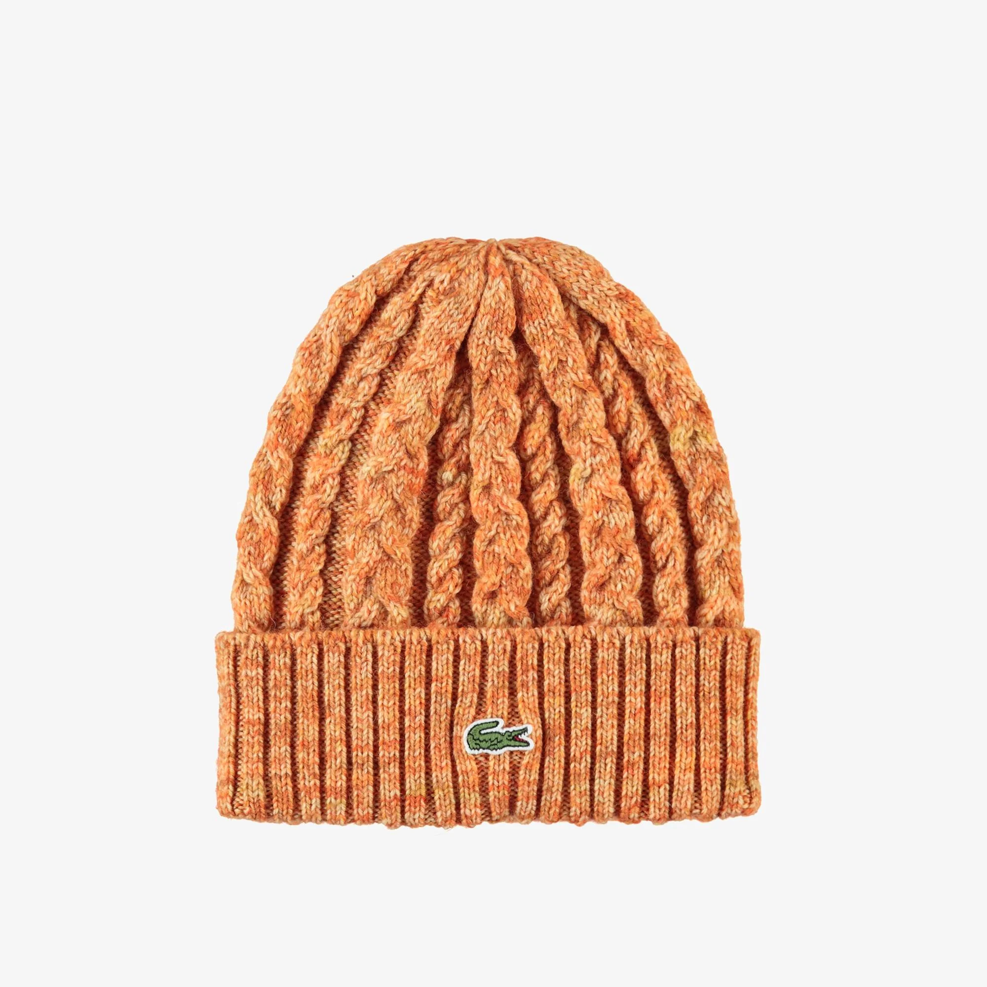 Шапка-бини Lacoste унисекс из шерсти