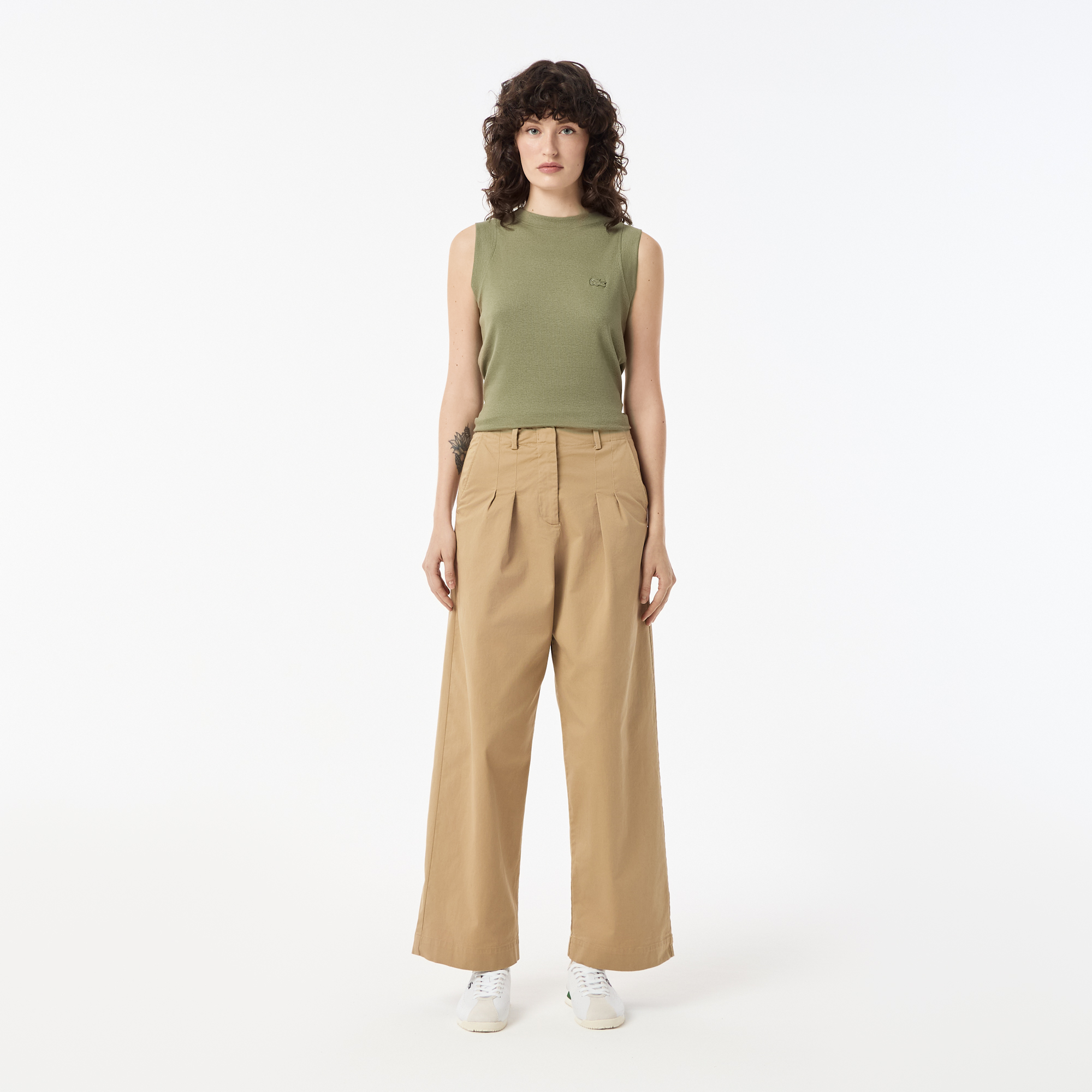 Женские брюки Lacoste из органического хлопка