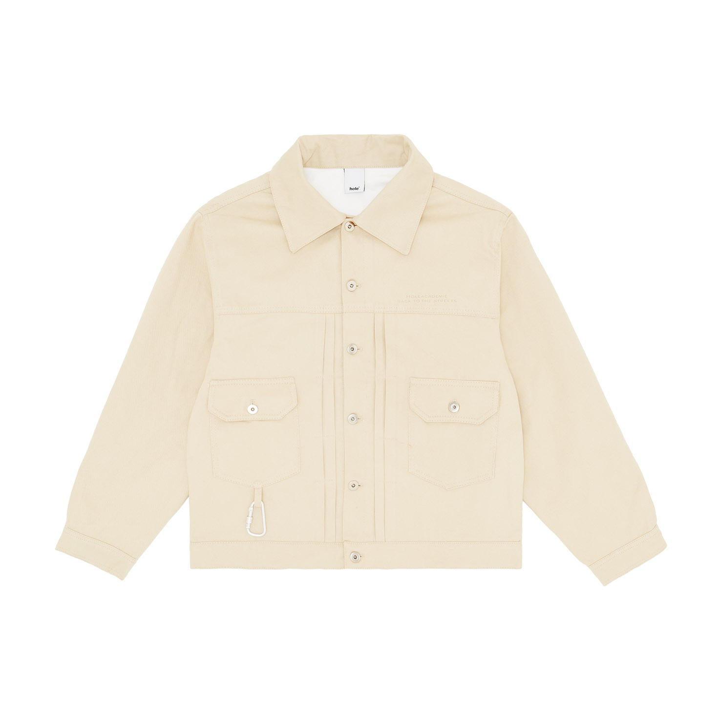 SHORT GABARDINE JACKET