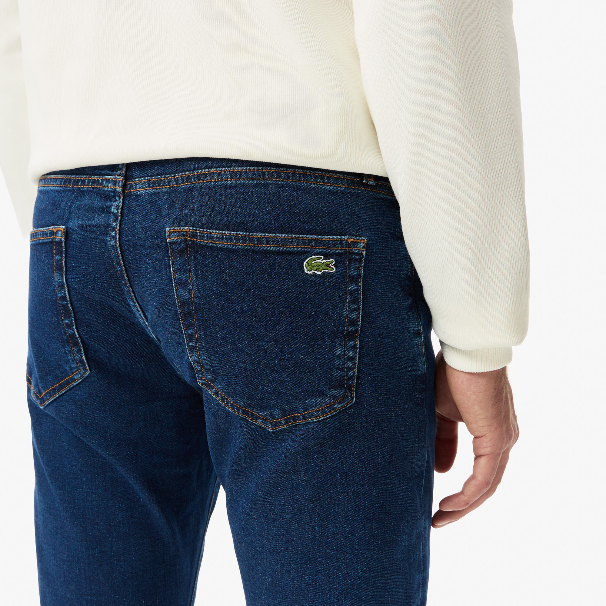 Мужские джинсы Lacoste зауженного кроя