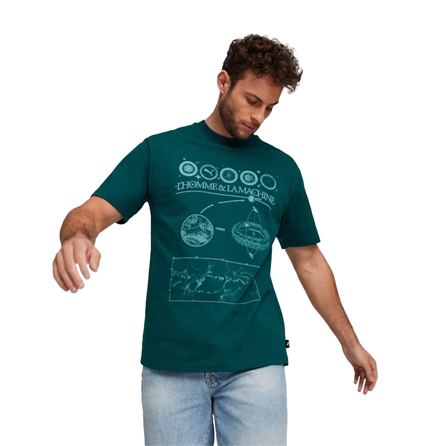 

GRAPHICS Tee, Зеленый