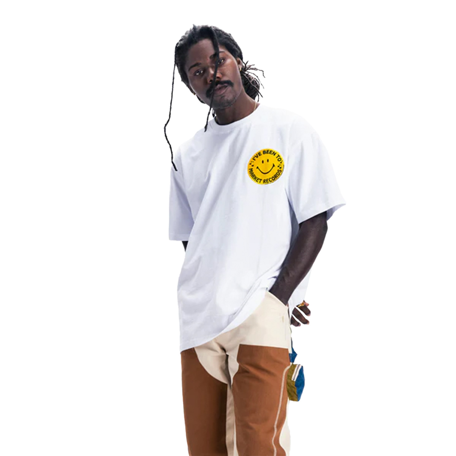 

Smiley Afterhours T-Shirt, Белый