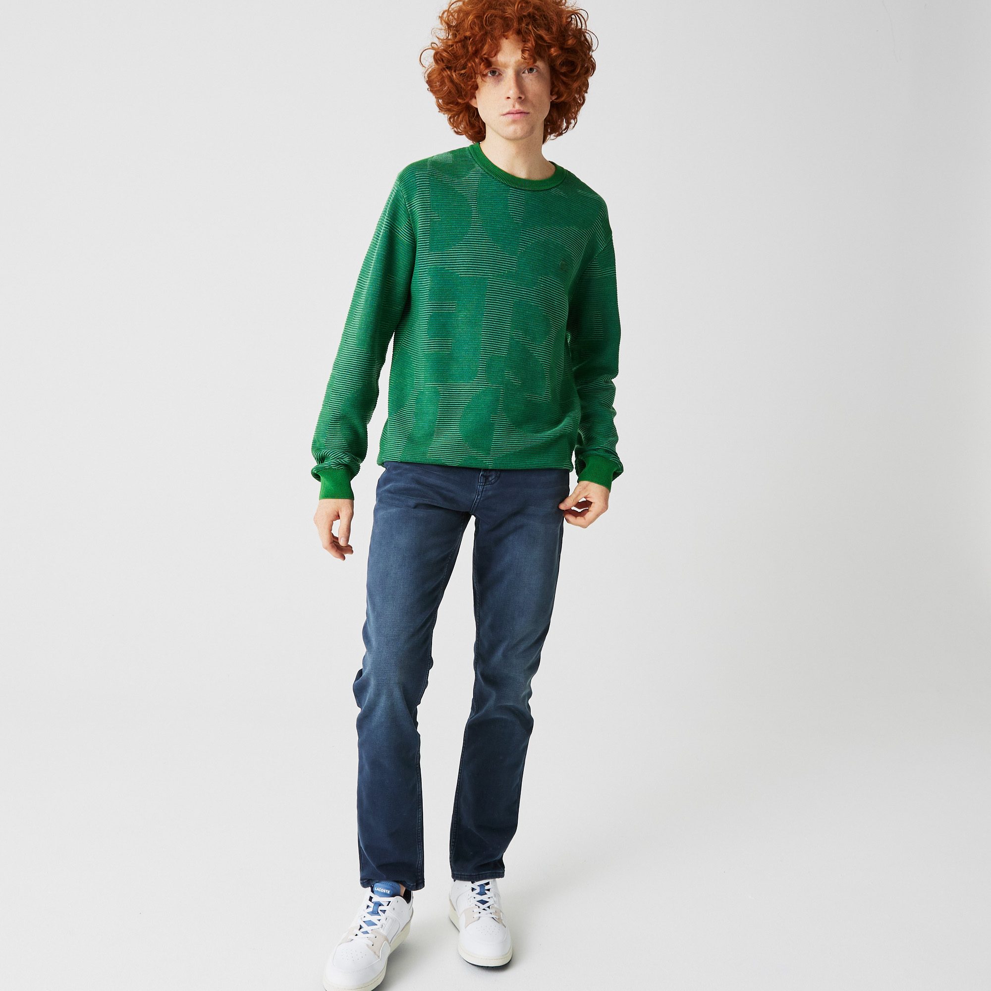 Мужские джинсы Lacoste приталенного кроя