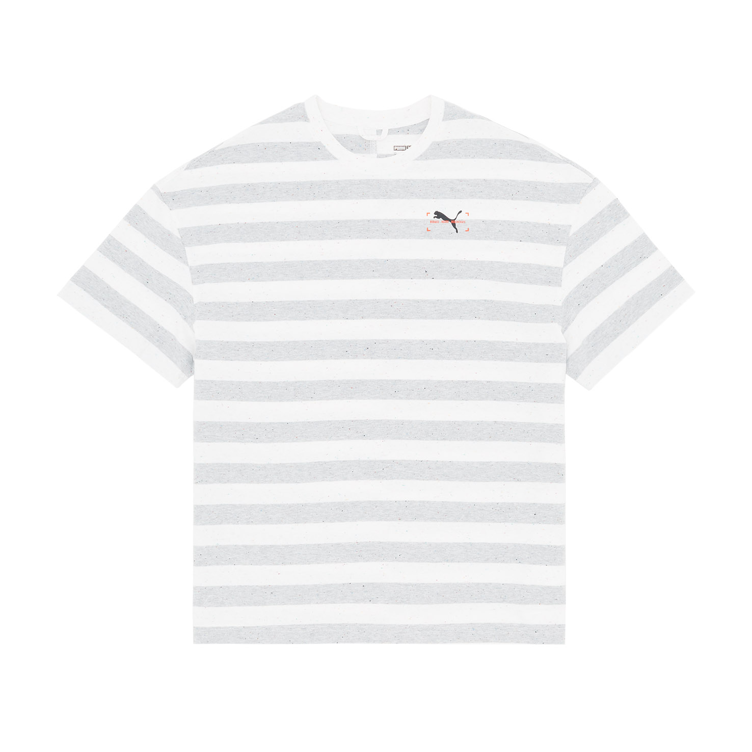 

RE:Collection Stripe Oversized Tee Prist, Серый