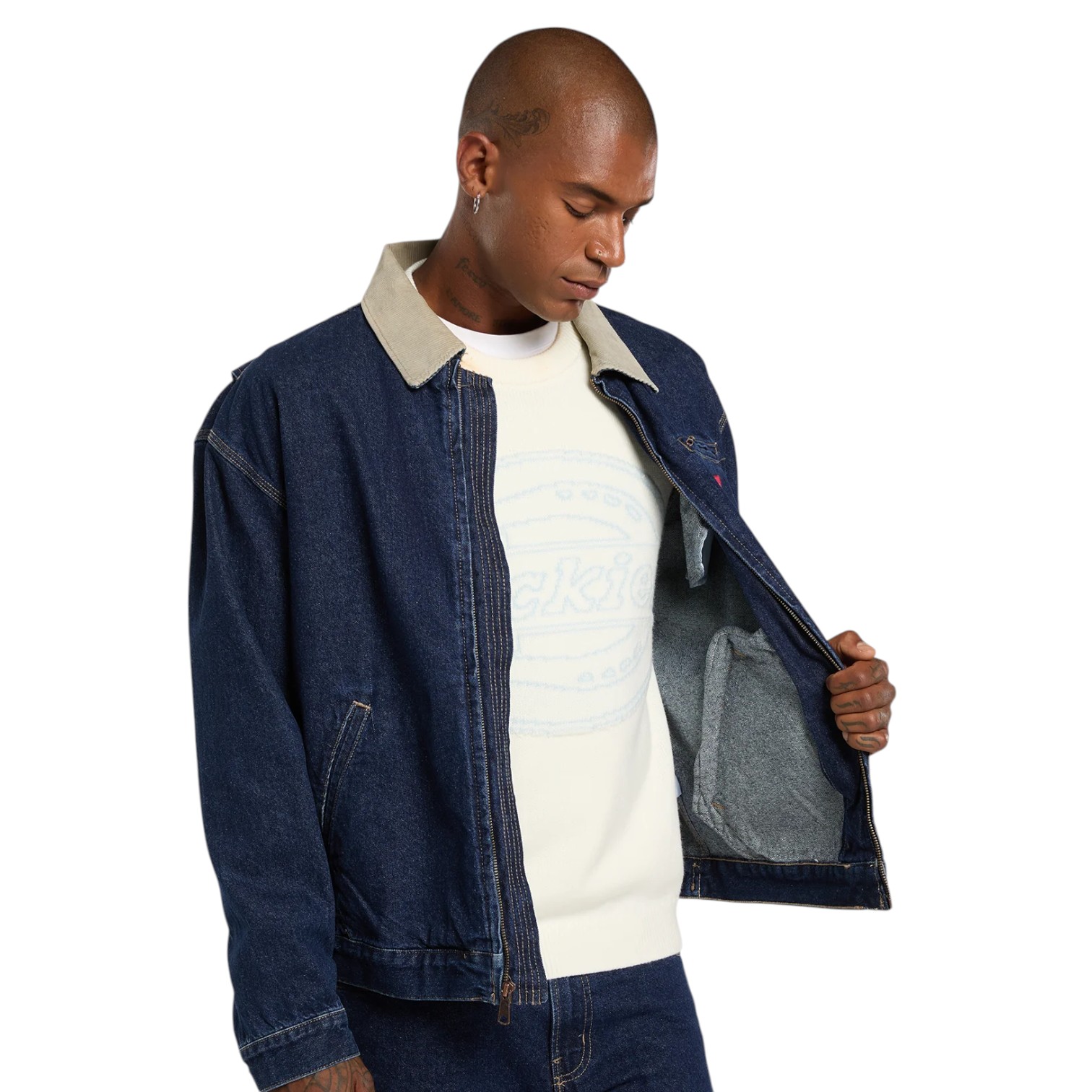 DENIM PAINTER JACKET 4