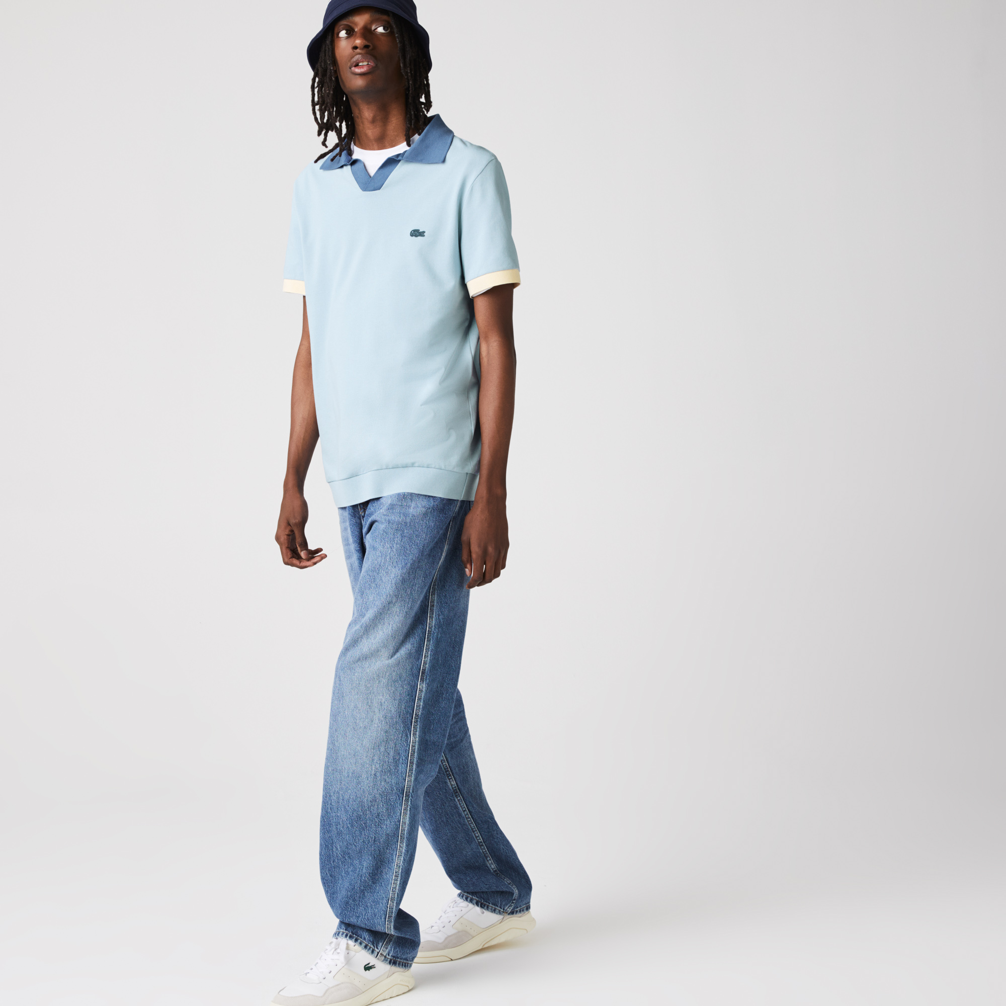 Мужское поло Lacoste стандартного кроя