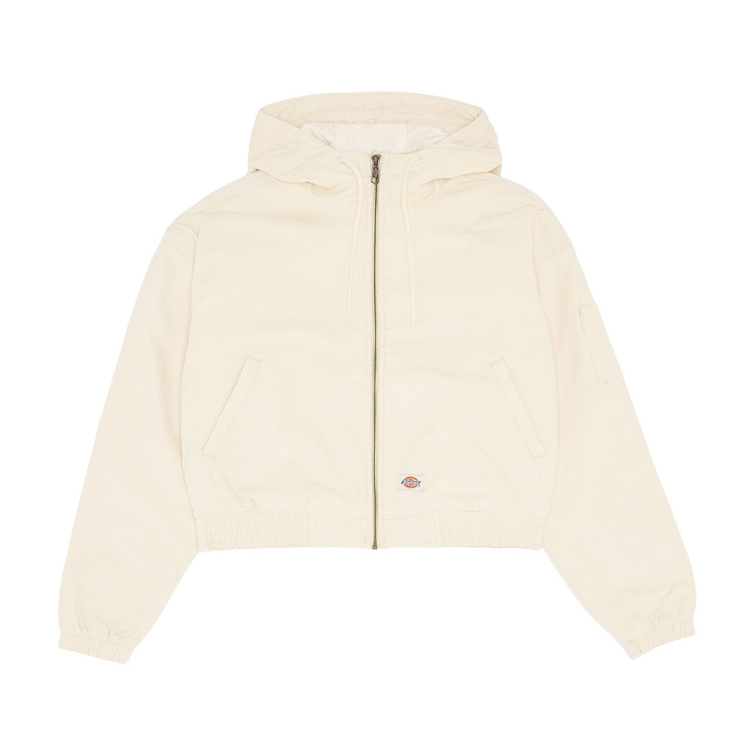 

CORDUROY HOODED JACKET, Белый