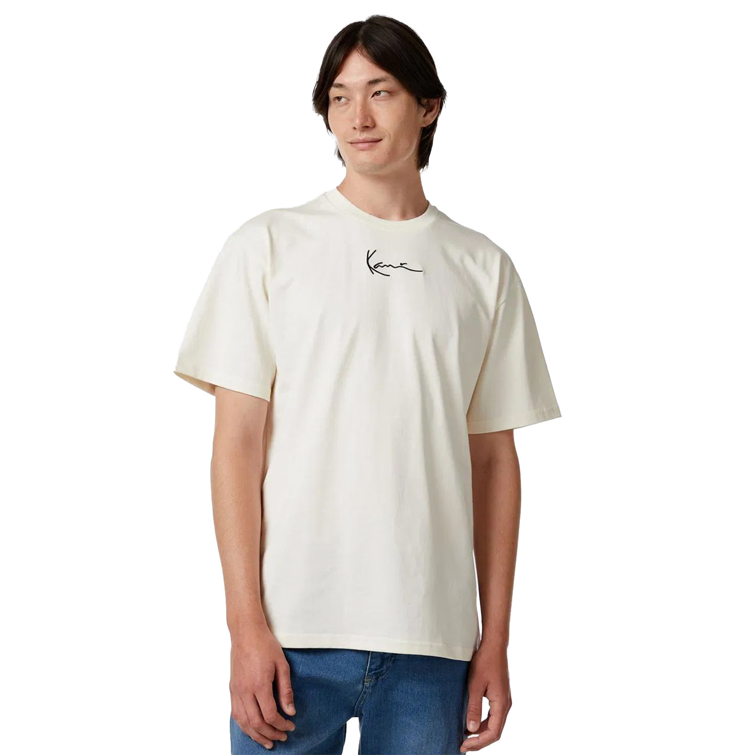 SML. SIGNATURE WASHED HEAVY JERSEY SKULL TEE