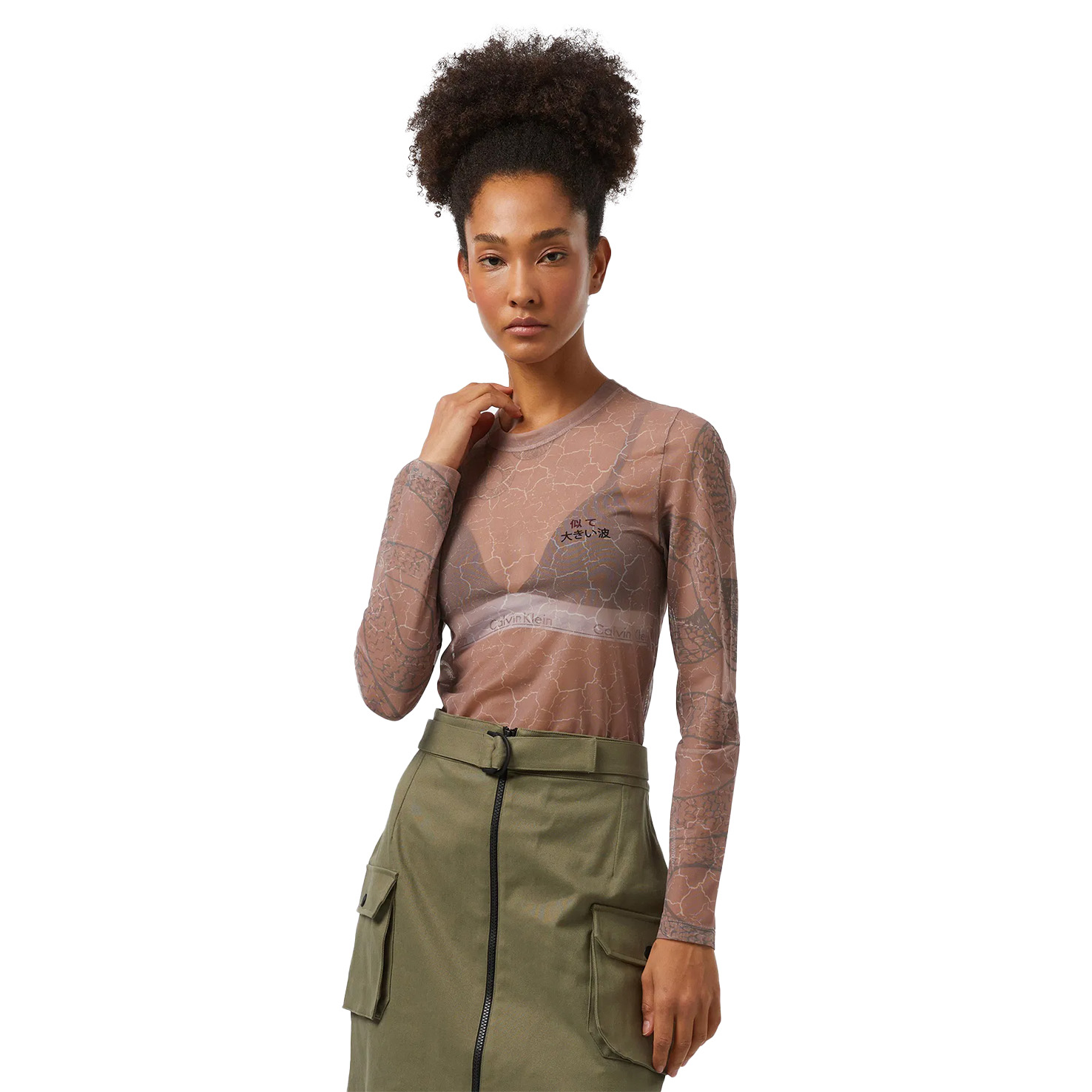 

Long sleeve, Коричневый