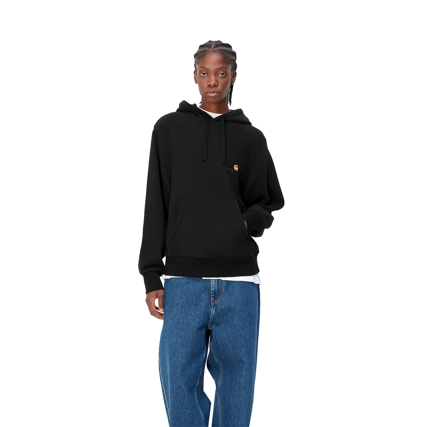 W' Hooded American Script Sweatshirt