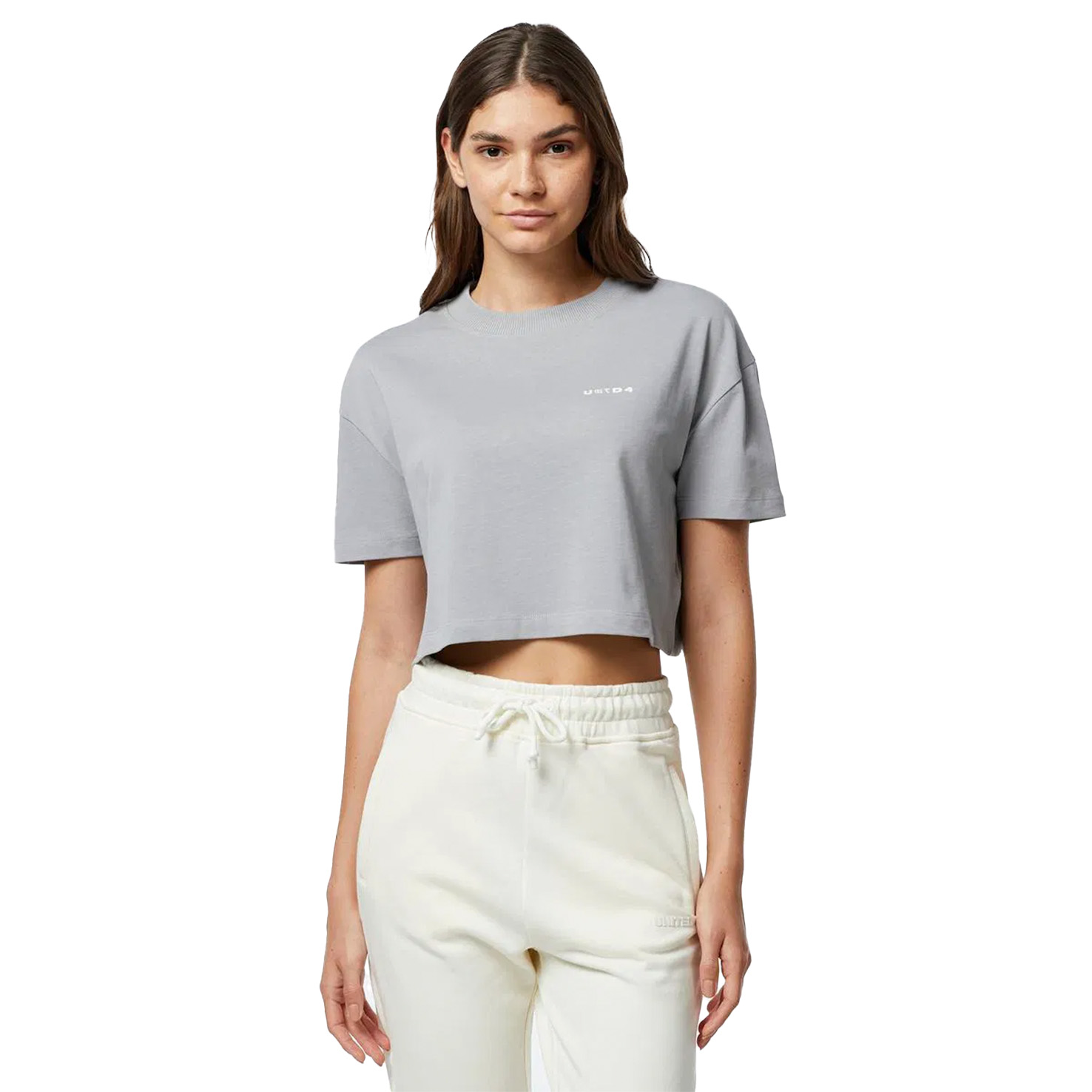 

JPN CROP T-SHIRT, Серый