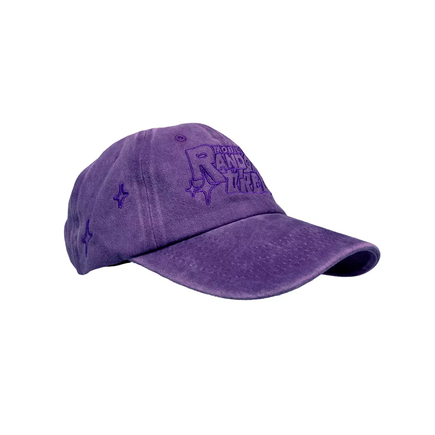 RUNDAM BLK CAP RNDMCREW, размер Один размер, цвет фиолетовый RNCP23001 - фото 1