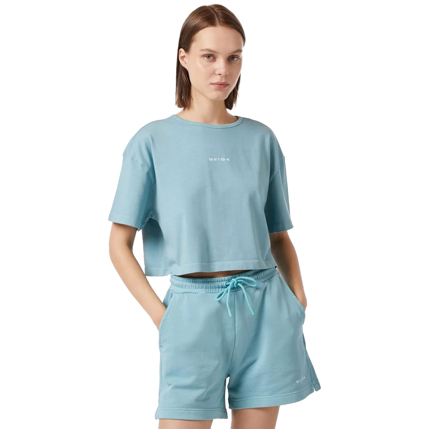 ESSENTALS W CROP TSHIRT