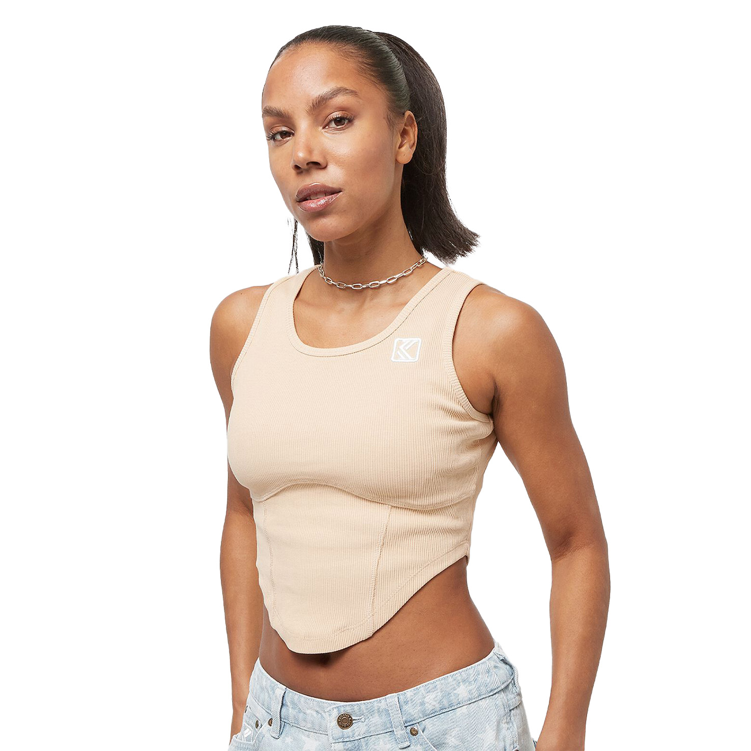 OG CORSET RIB TOP