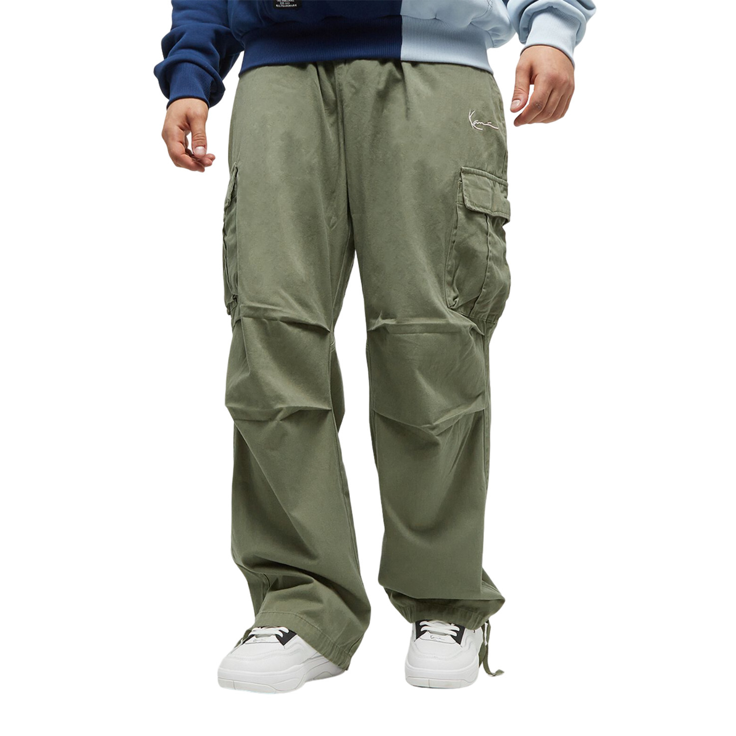 WOVEN RETRO WASHED PARACHUTE PANTS