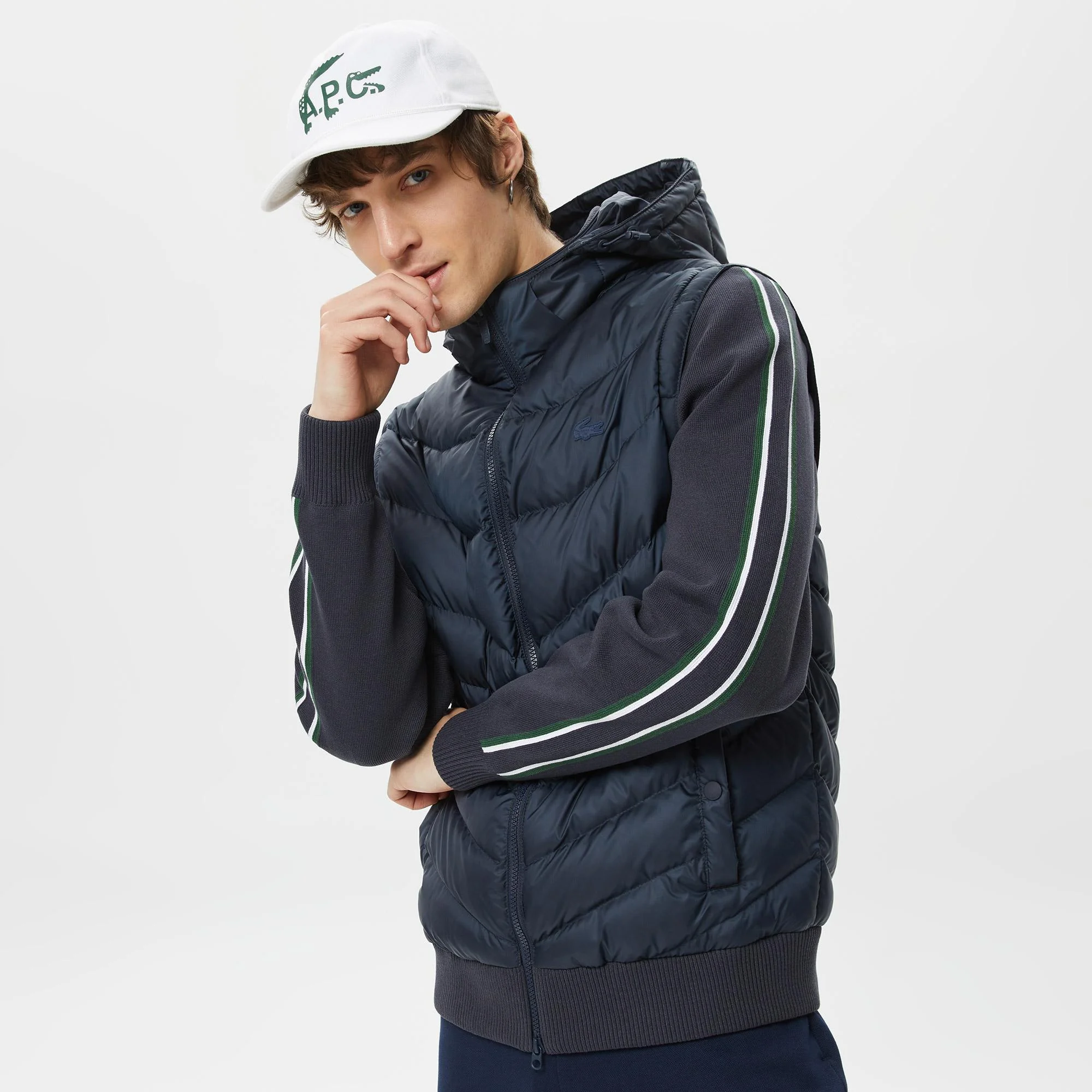 Lacoste Мужская куртка Lacoste приталенного кроя