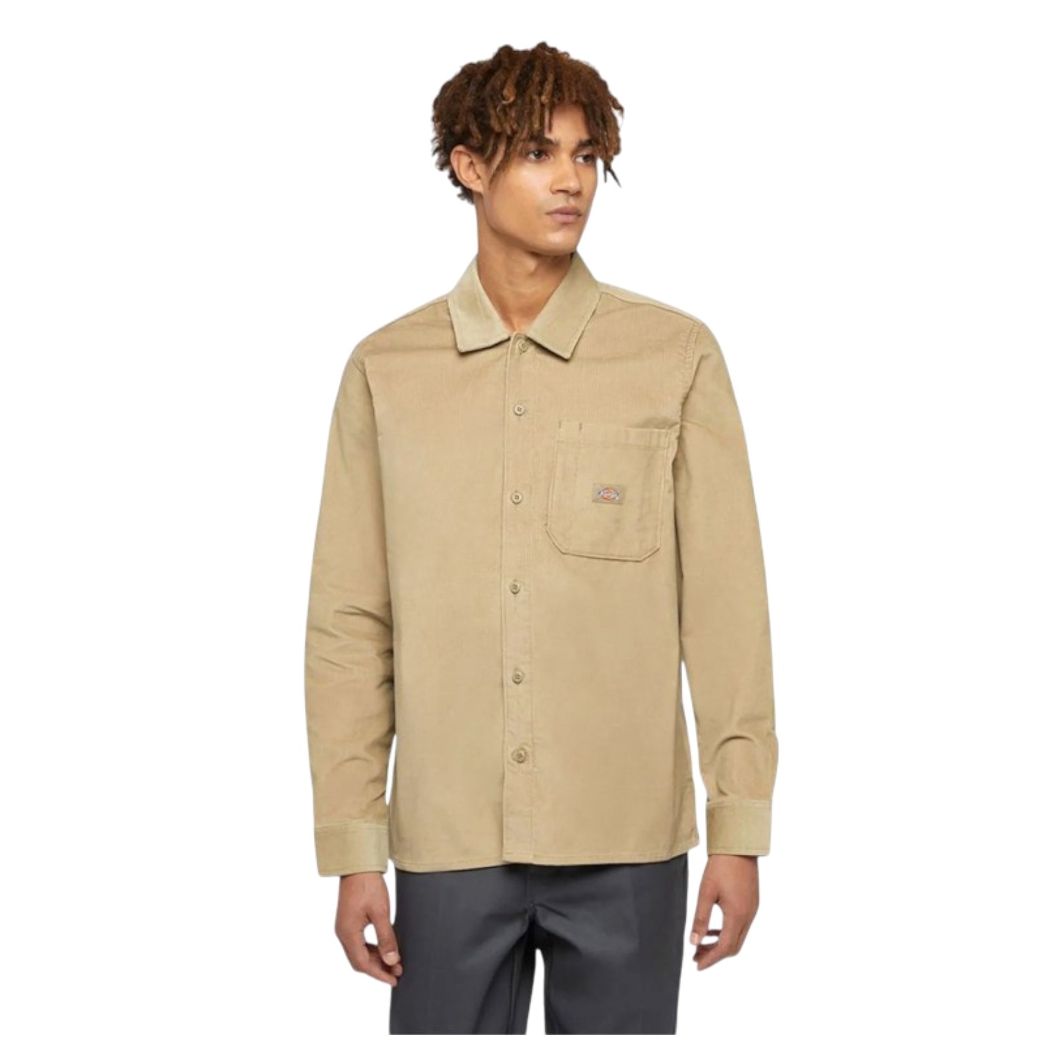 

CORDUROY SHIRT LS, Бежевый