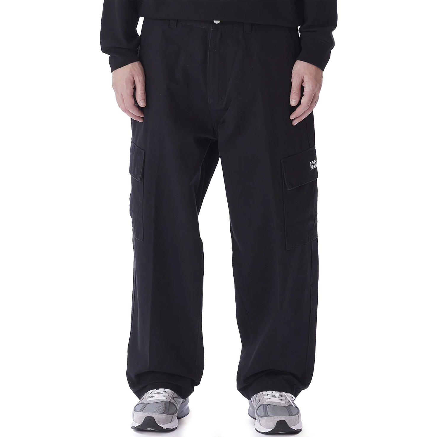 

BIGWIG BAGGY TWILL CARGO PANT, Черный