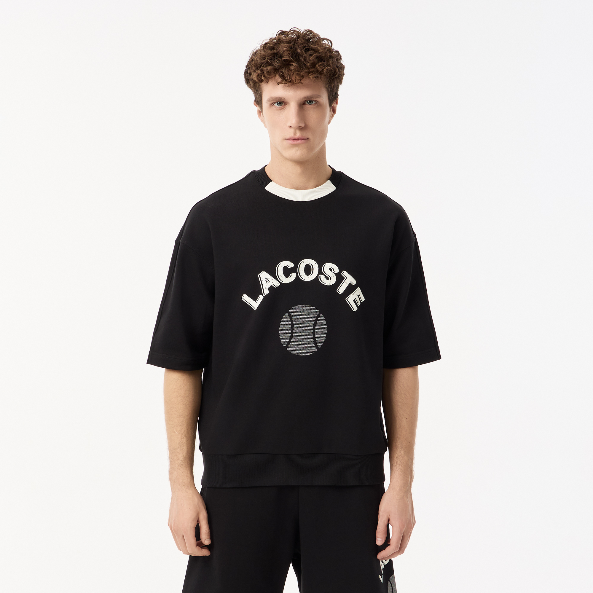 Мужская толстовка Lacoste из хлопка