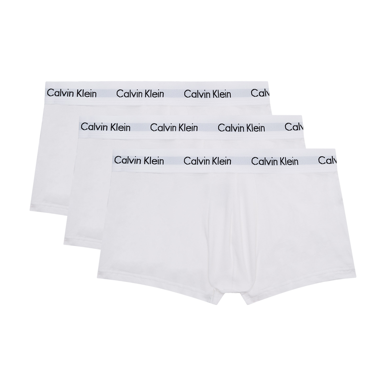 

3 Pack Low Rise Trunks, Белый