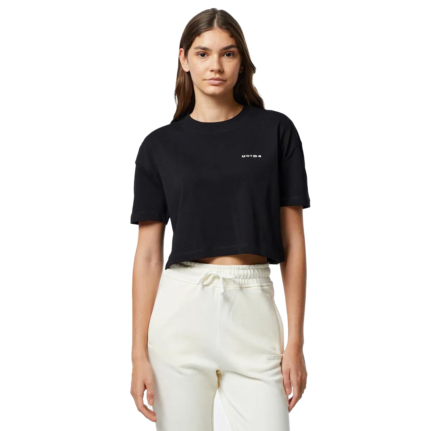 

JPN CROP T-SHIRT, Черный