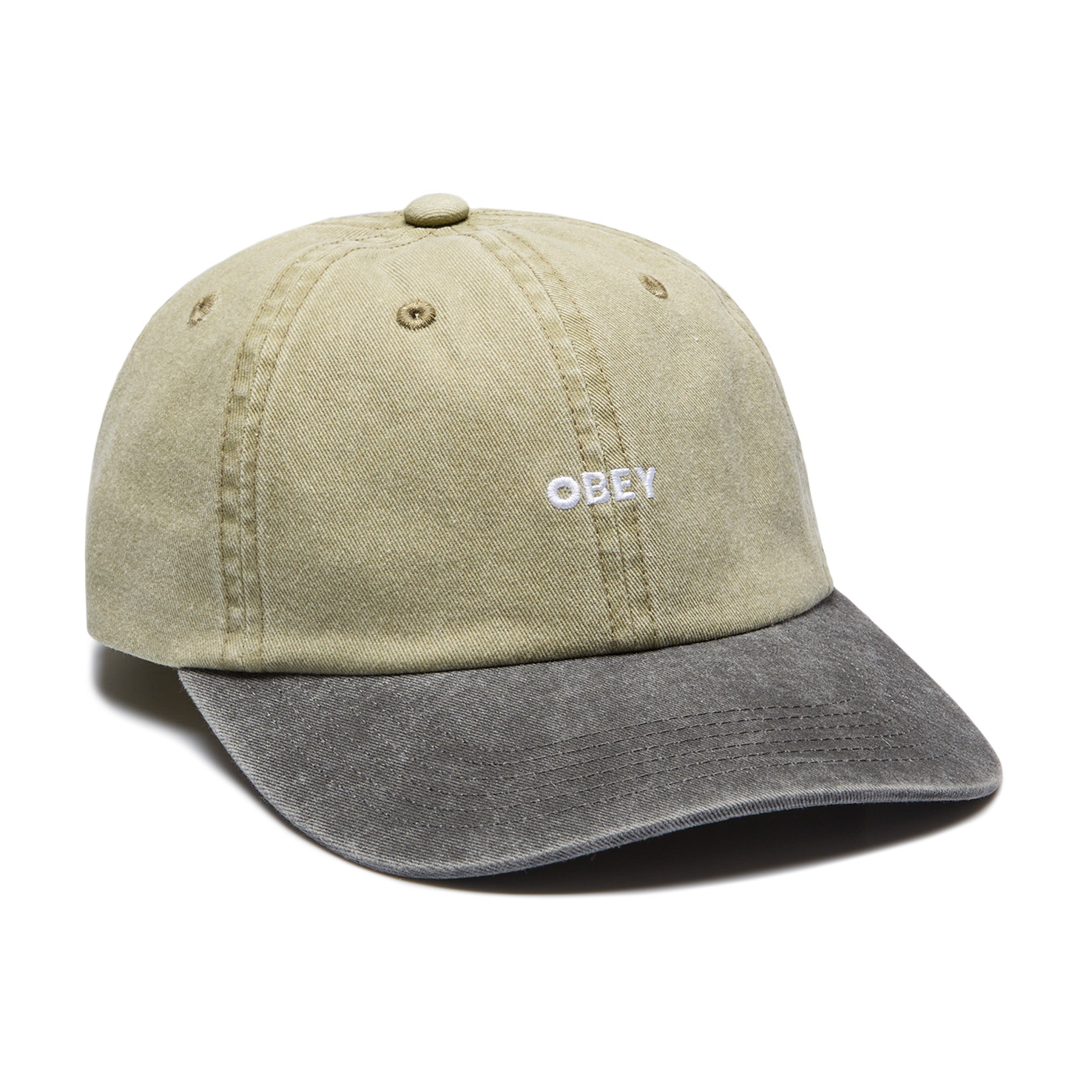 2 TONE BOLD 6 PANEL STRAPBACK