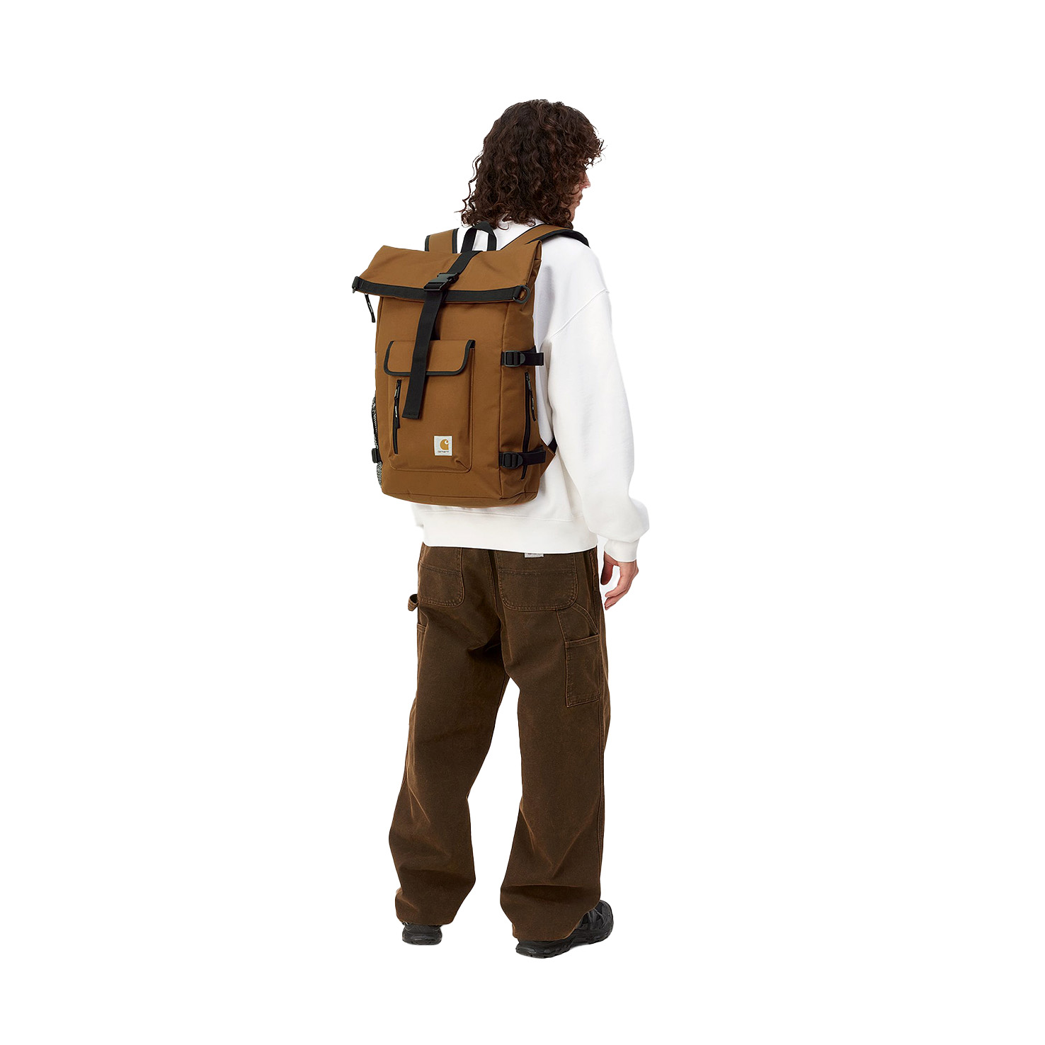 Philis Backpack CARHARTT, размер Один размер, цвет коричневый CTI031575 - фото 2