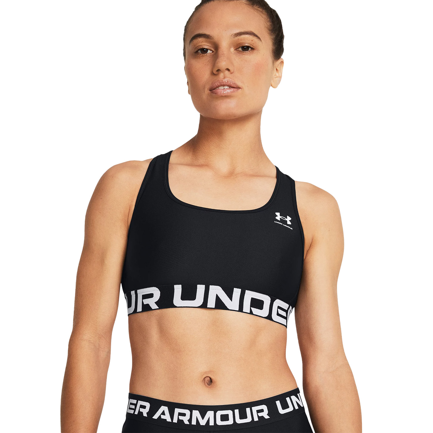 HeatGear Armour Mid Branded Sports Bra