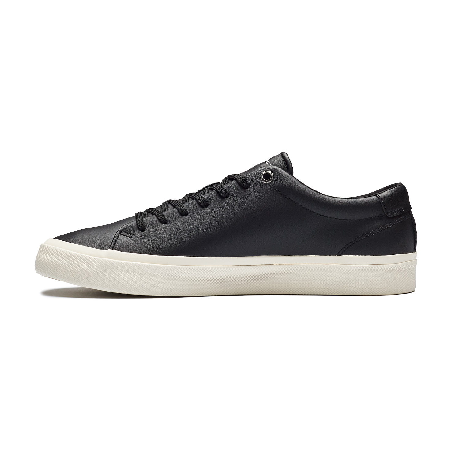 FLAG ACCENT LEATHER SNEAKER 5
