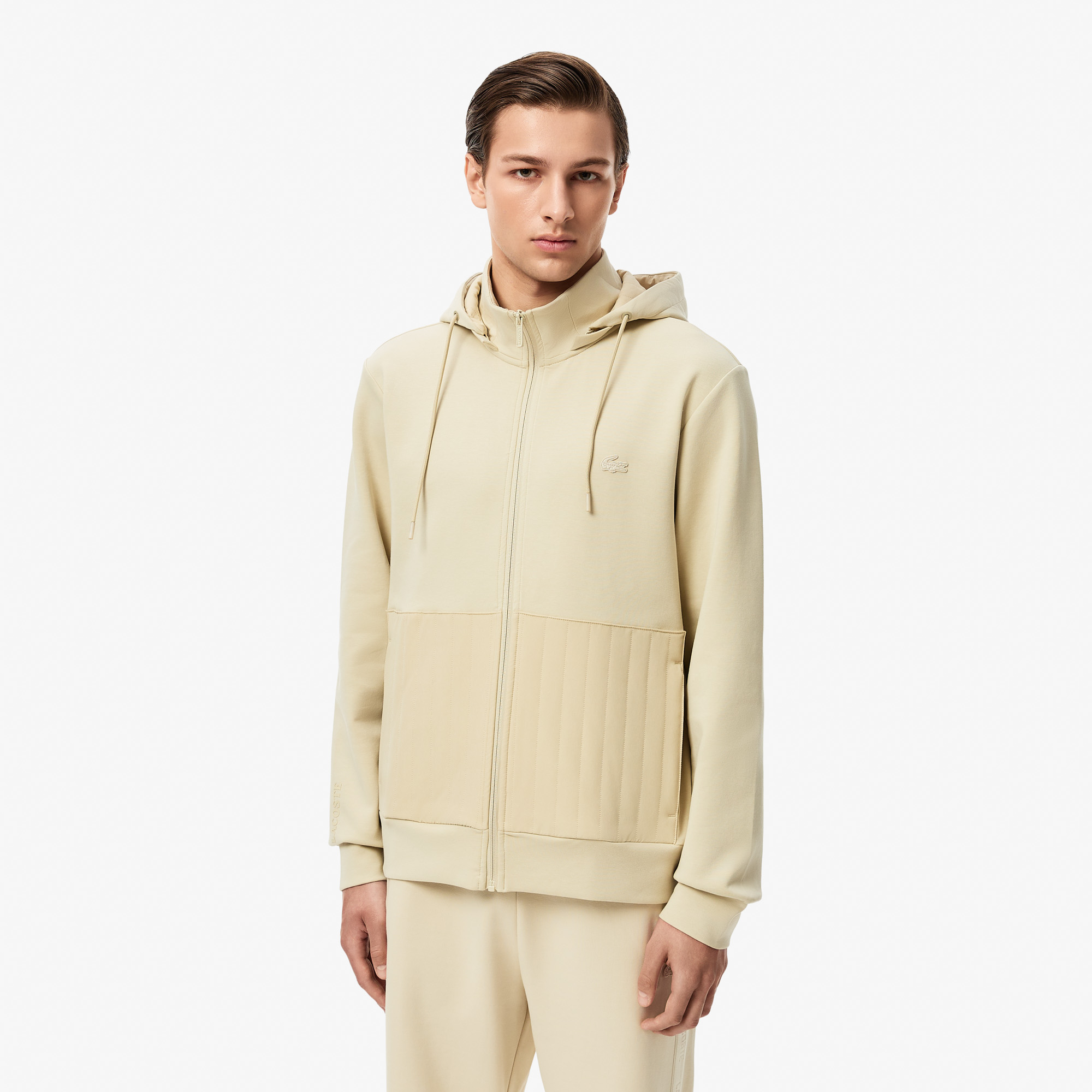 Мужской хлопковый свитшот Lacoste стандартного кроя